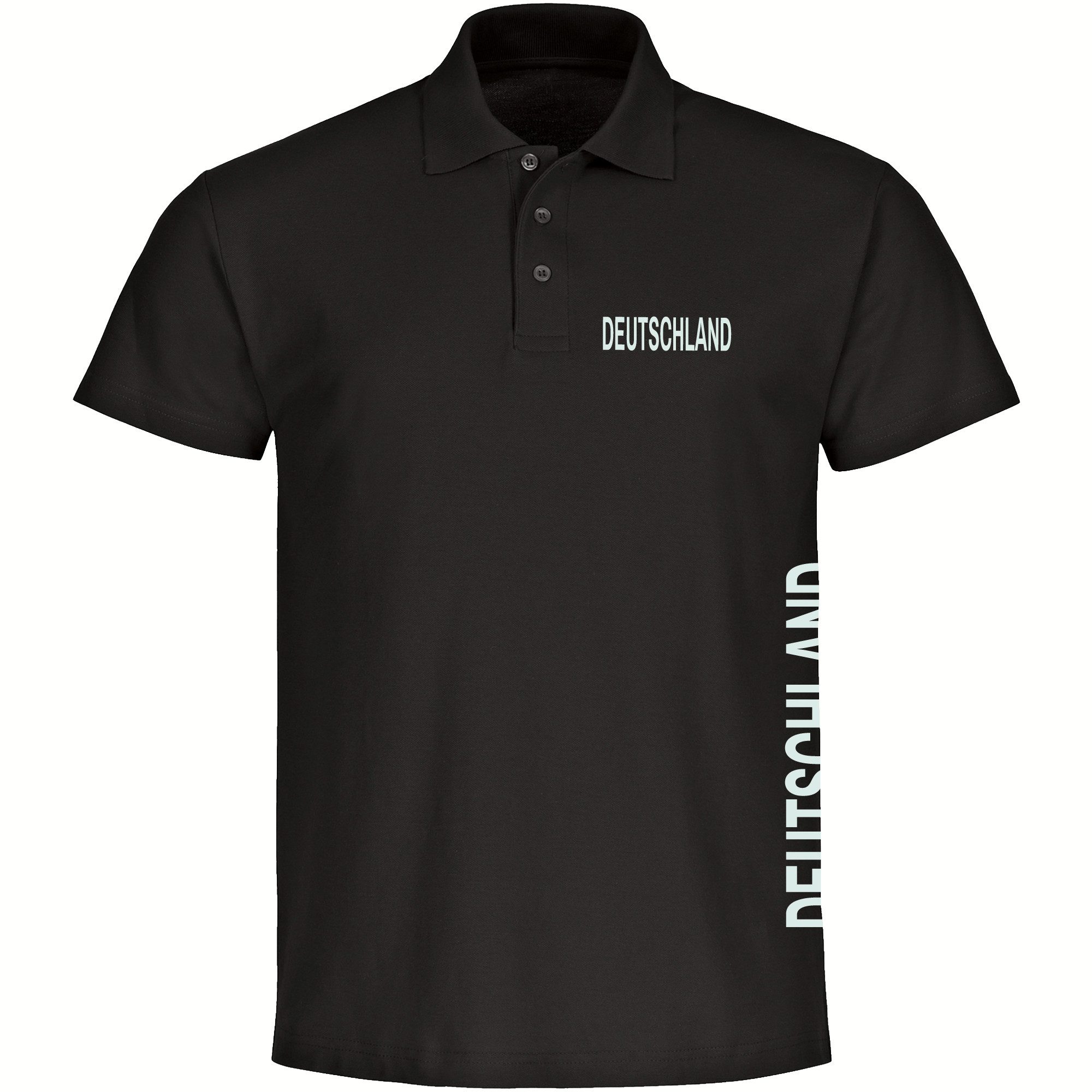 Poloshirt Deutschland - Brust & Seite - Polo