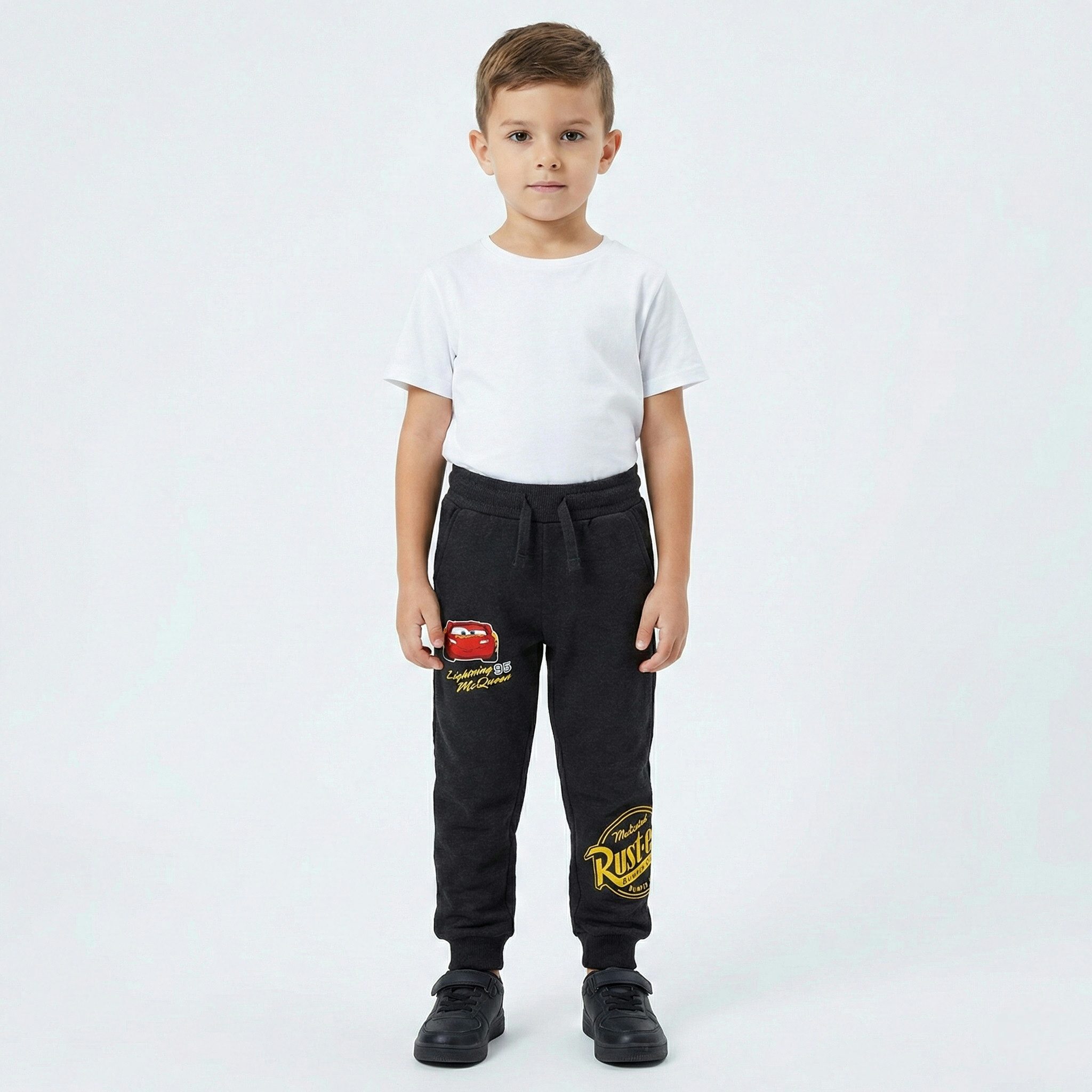 Disney Jogginghose Disney Cars Lightning McQueen Kinder Sporthose Gr. 98 bis 128 – Bild 2 von 3