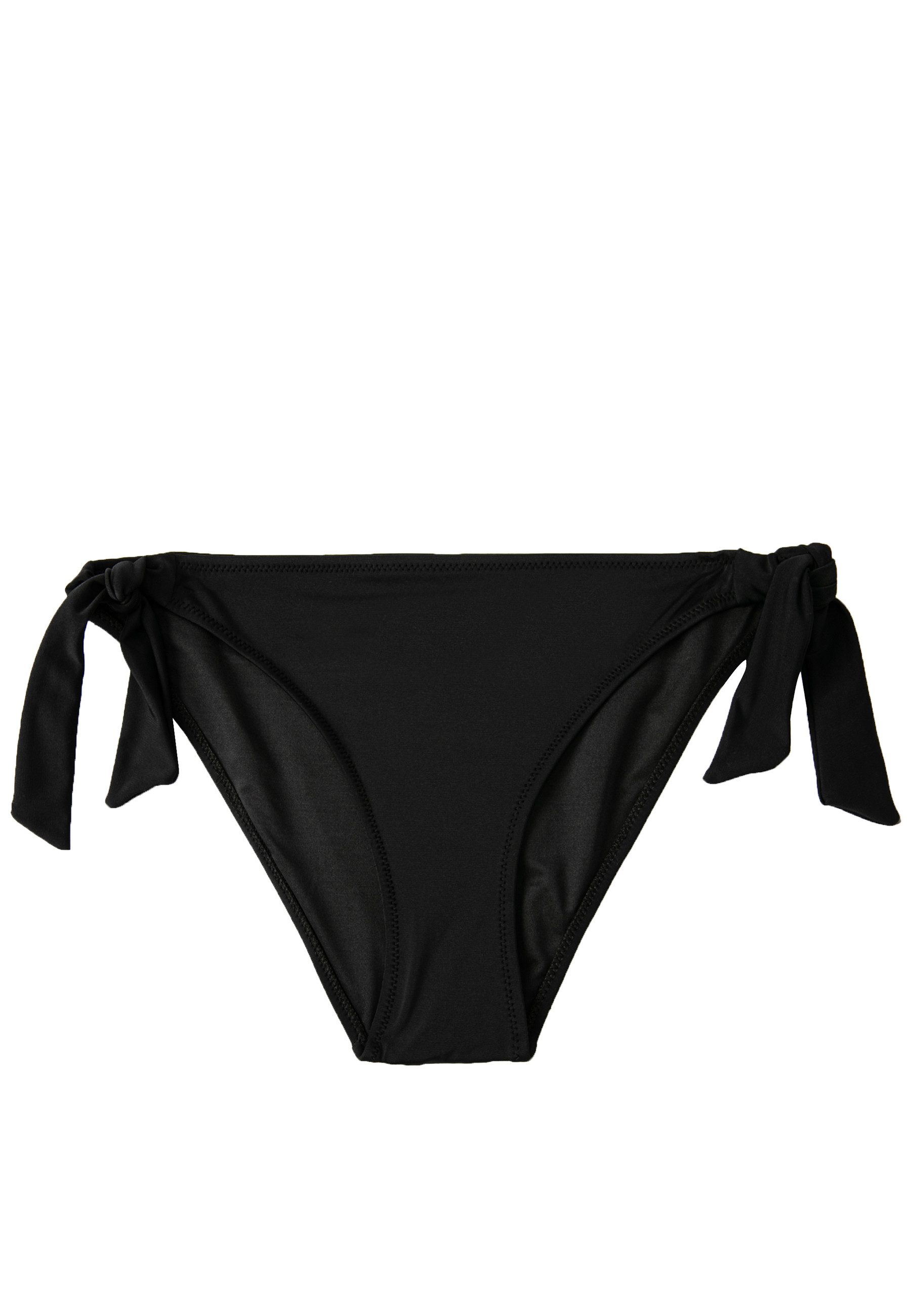 Bikini-Hose Normale Leibhöhe Mit Schleife Bikini-Unterteil