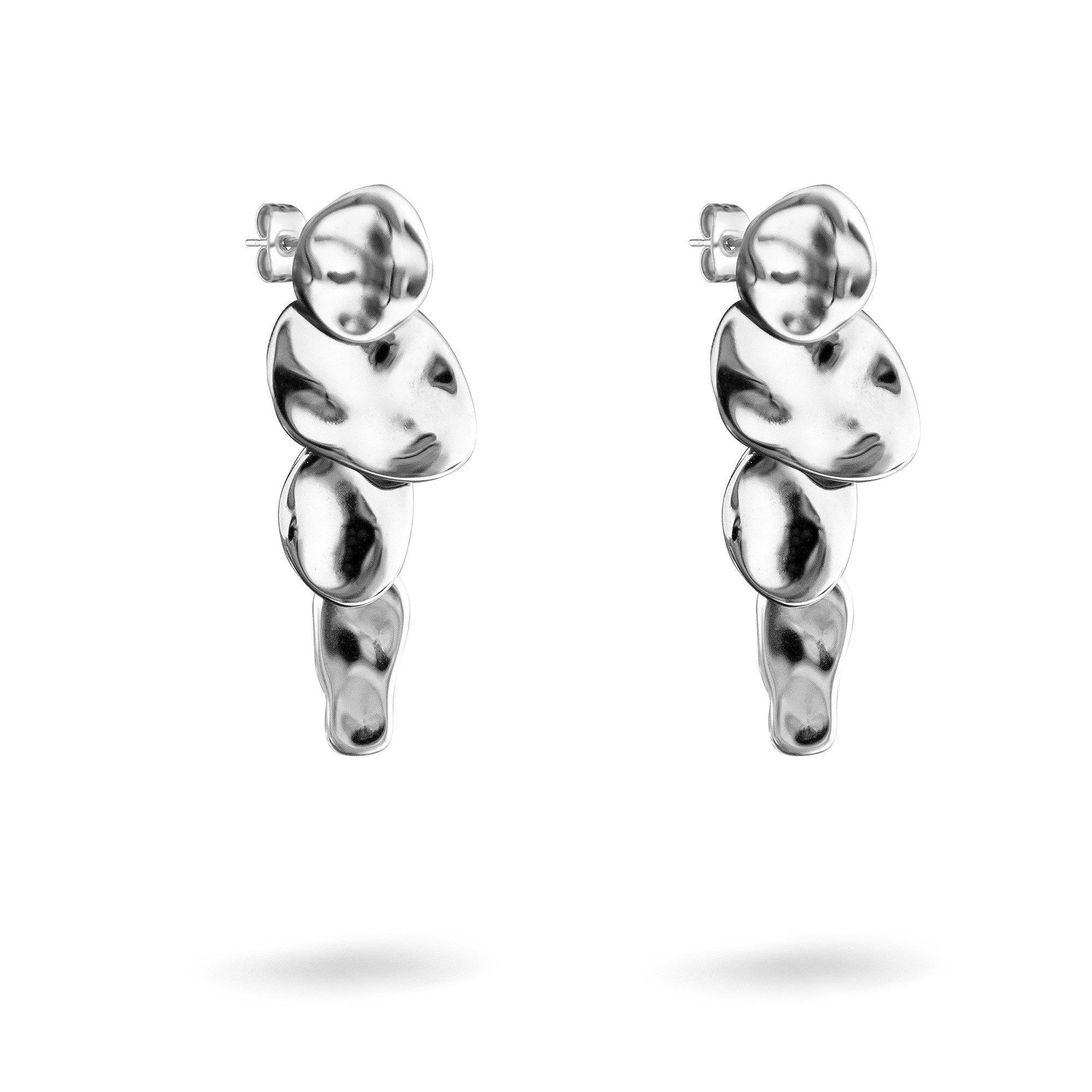 Liebeskind Berlin Paar Ohrstecker Organic Shapes Edelstahl