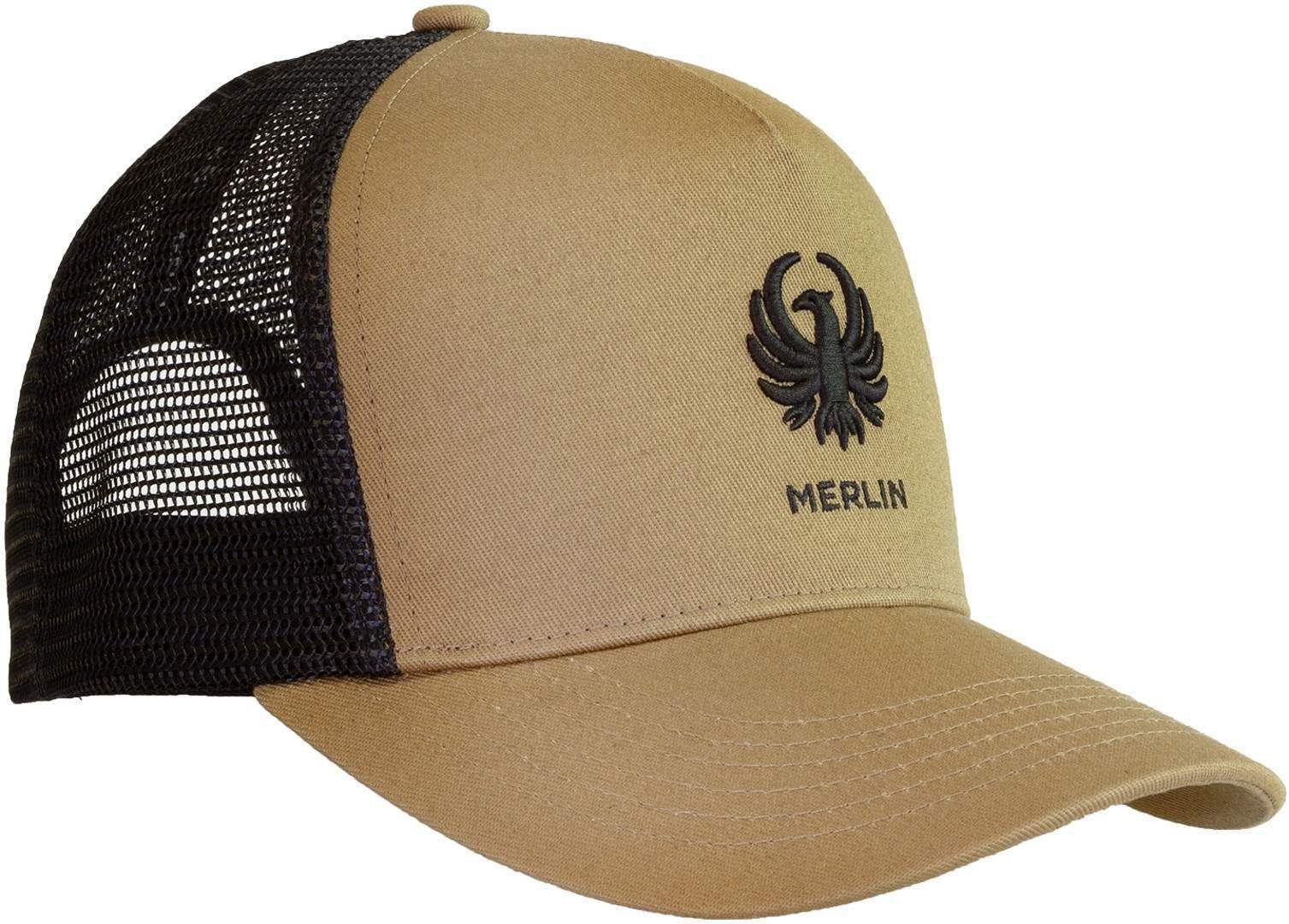 Khaki Merlin Burford Outdoorhut Kappe Trucker Core