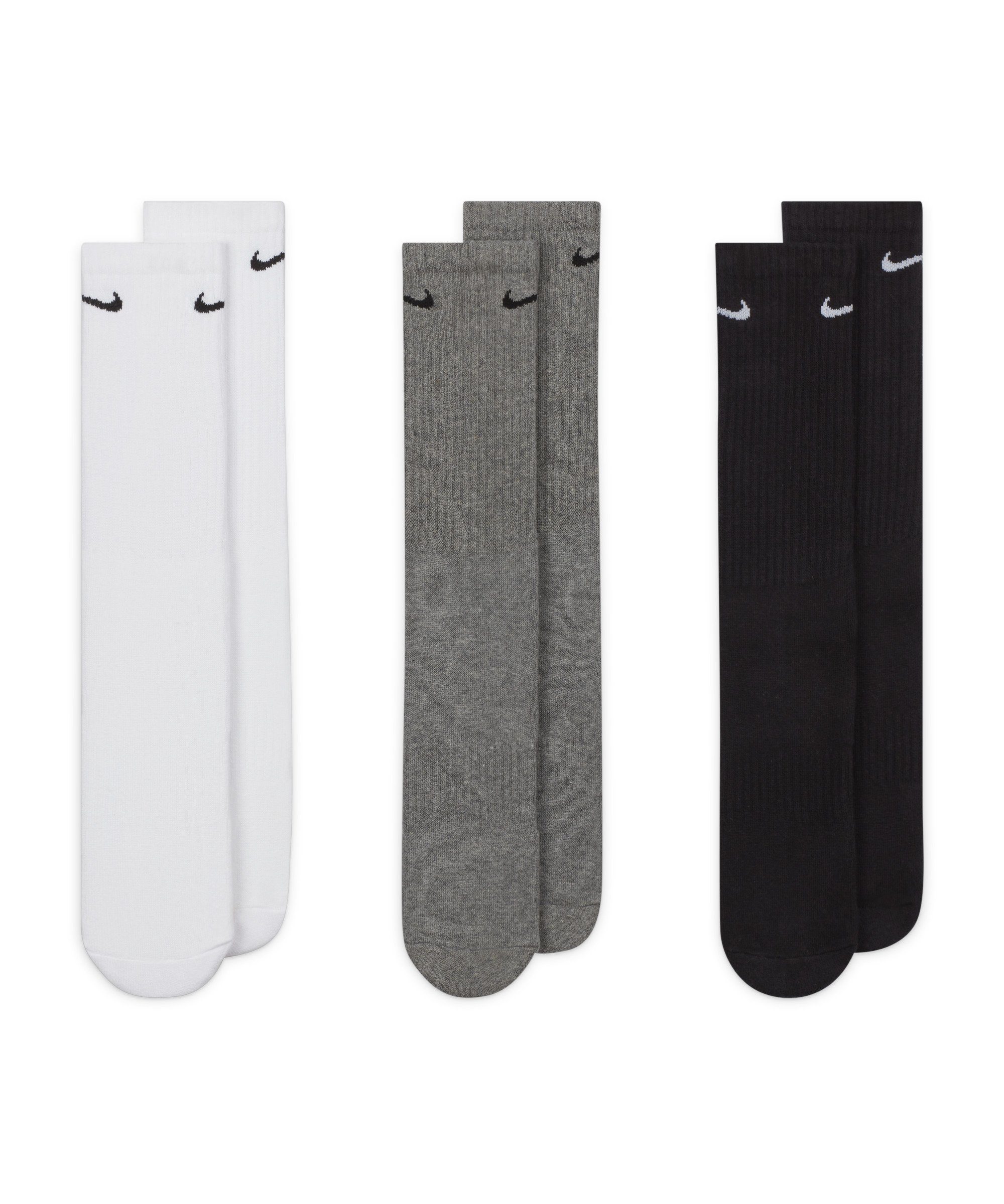 Cushion weiss Sportswear Freizeitsocken Pack 3er Socken Everyday default Nike