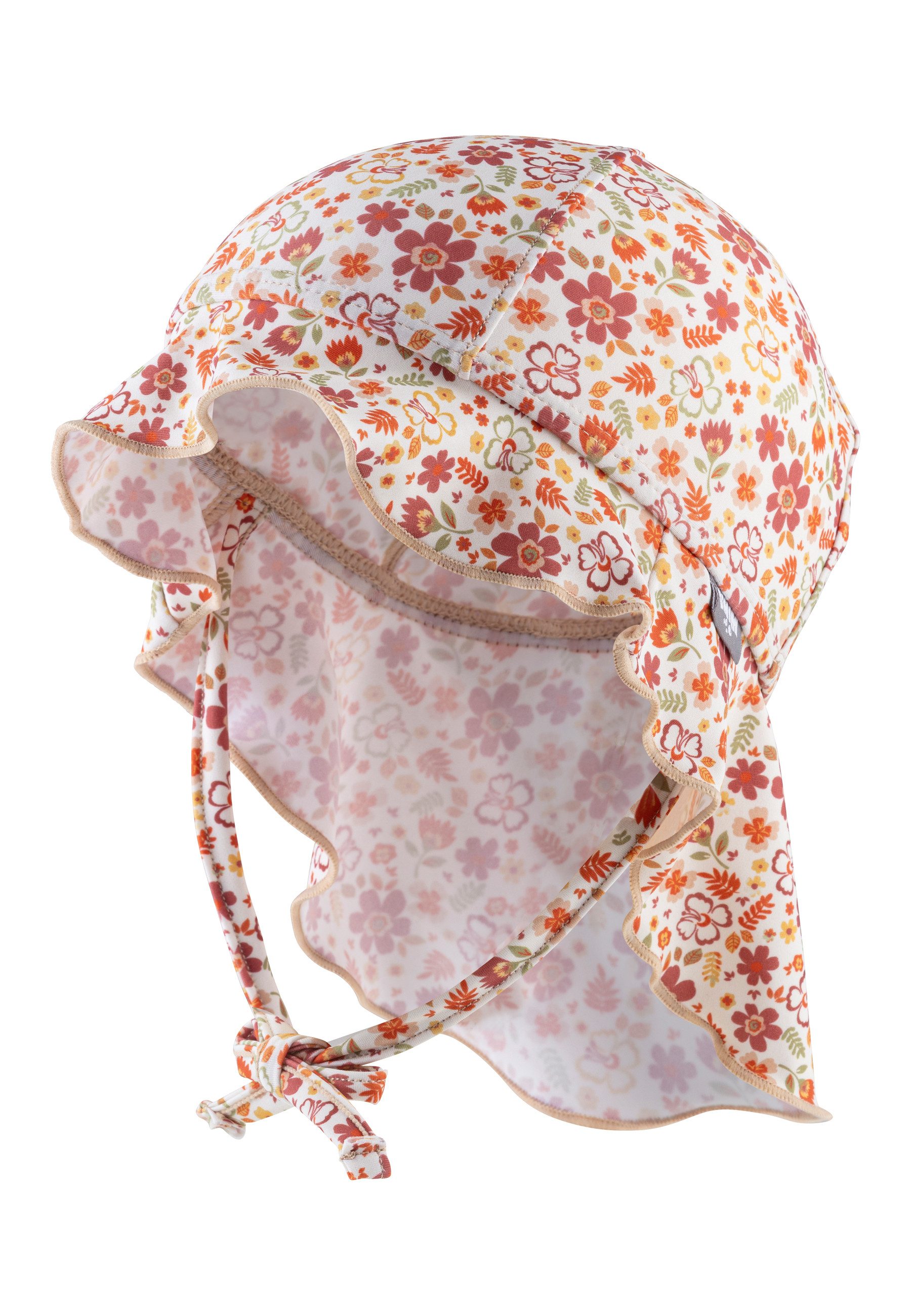 Sterntaler® Badekappe UV-Schutz 50+ Bade Sonnenhut Blumen (1 St)