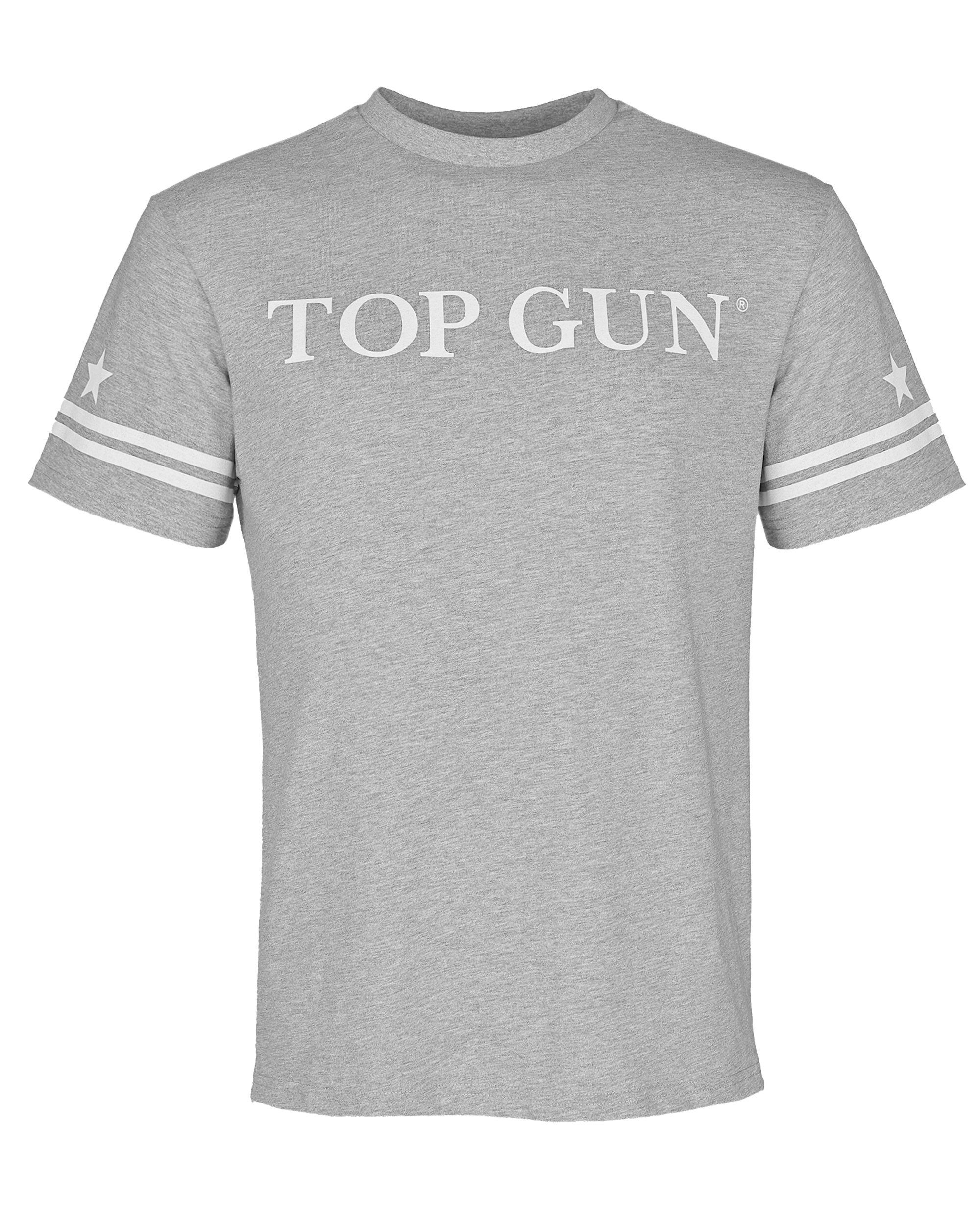 TOP GUN T-Shirt TG22002 grey melange