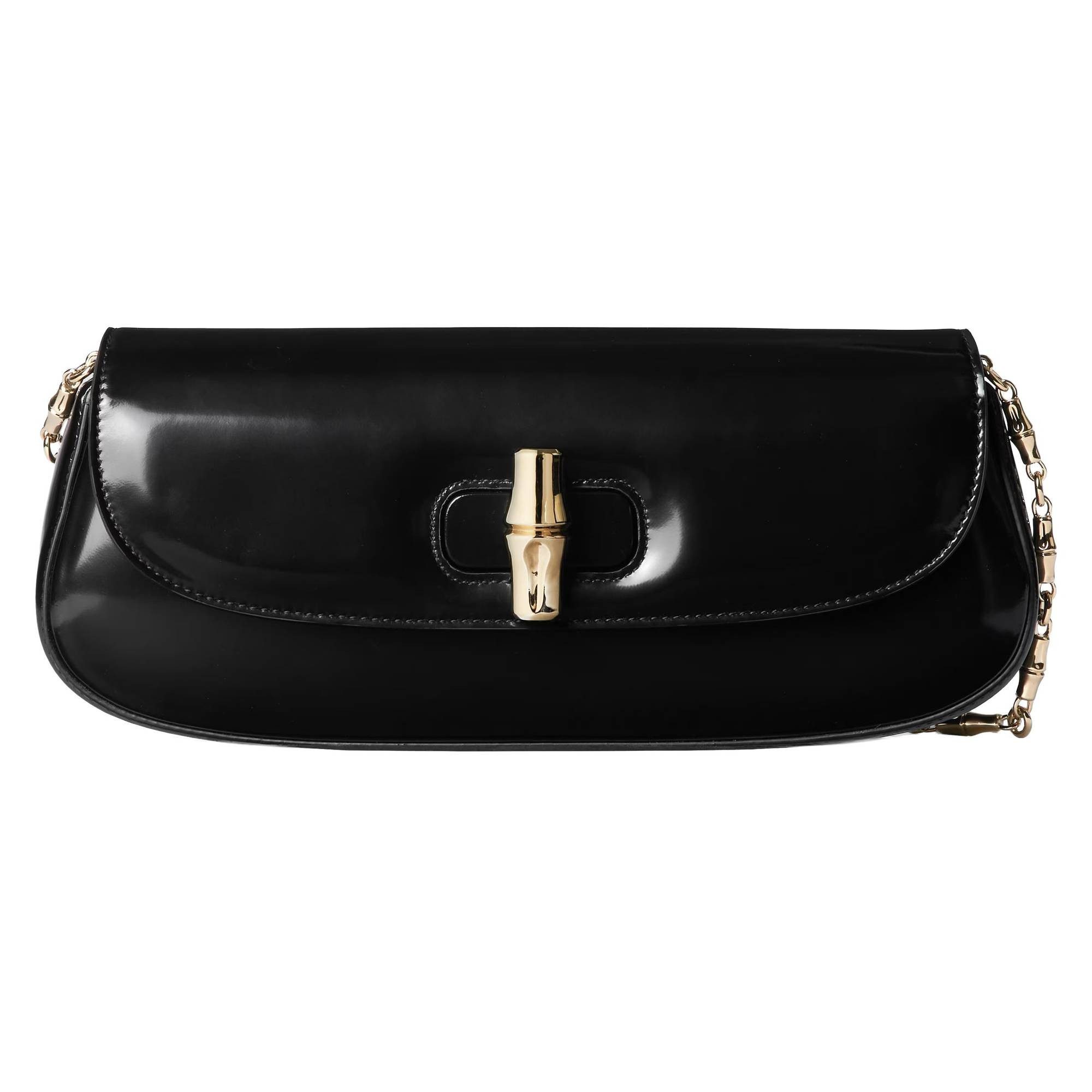 GUCCI Schultertasche Bamboo Night Clutch