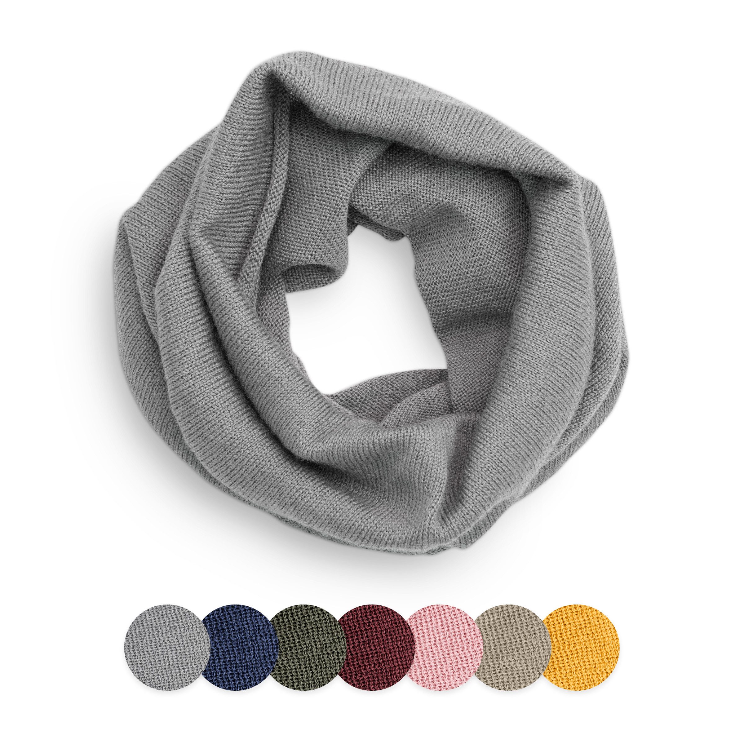 Ehrenkind Strickschal Schlauchschal für Kinder, aus Merino Schurwolle, (Feinstrick), Made in Germany