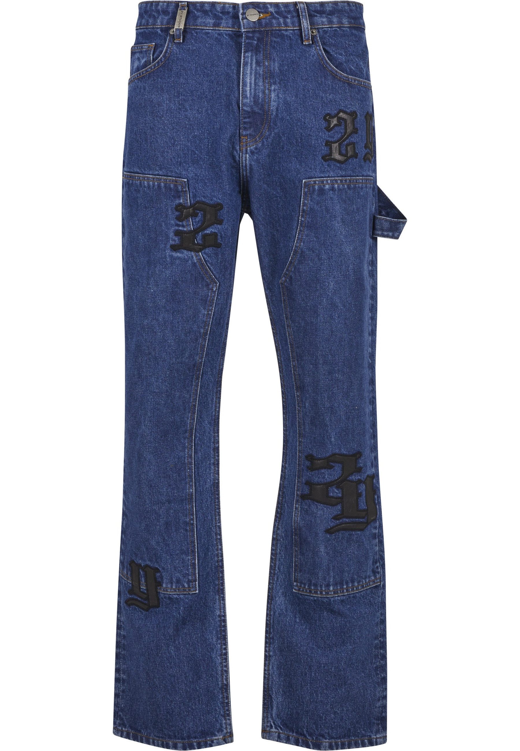 Bequeme Jeans 2Y Studios Manas Logo Carpenter Straight Jeans
