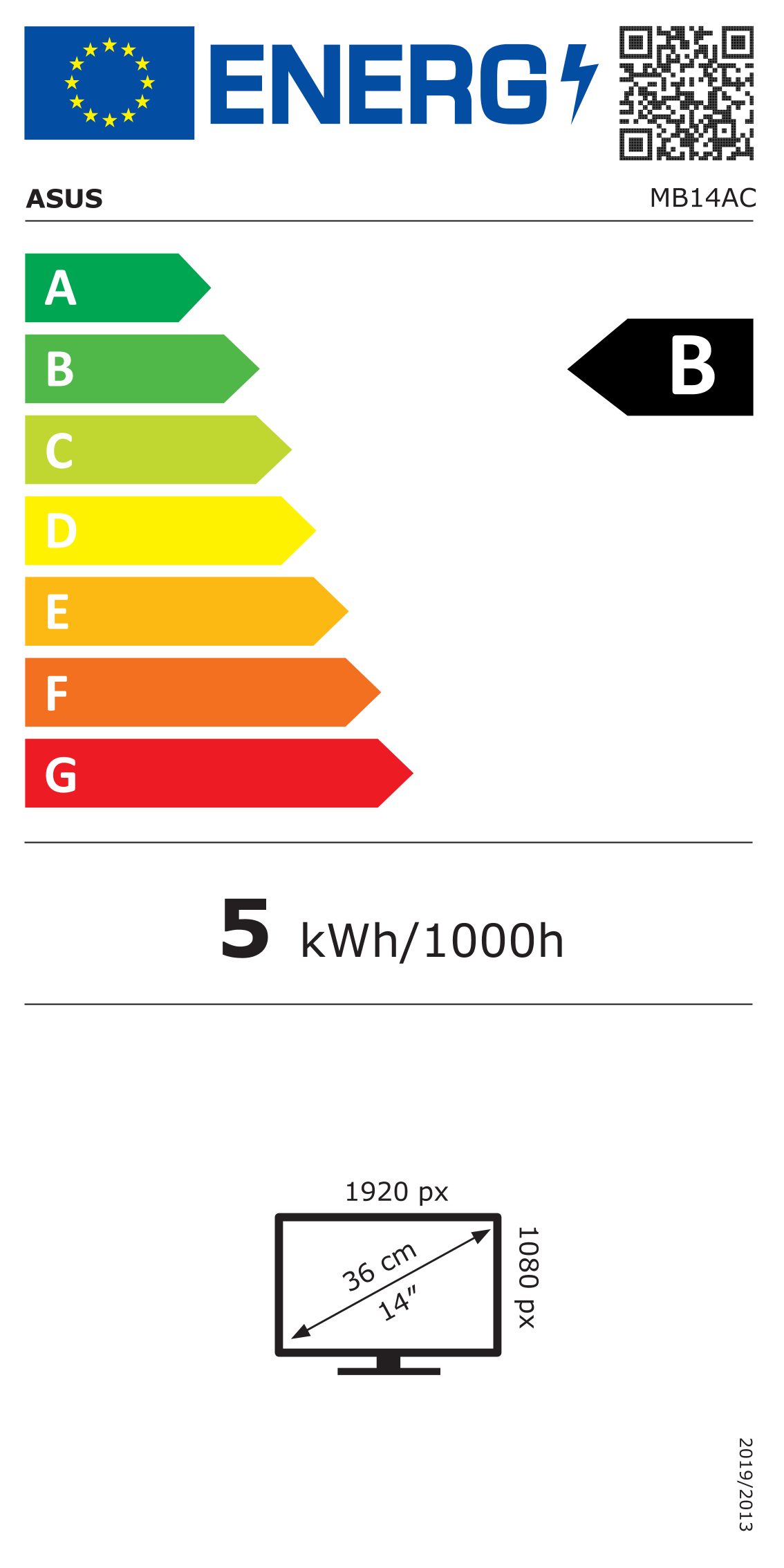 Energieeffizienzklasse: 