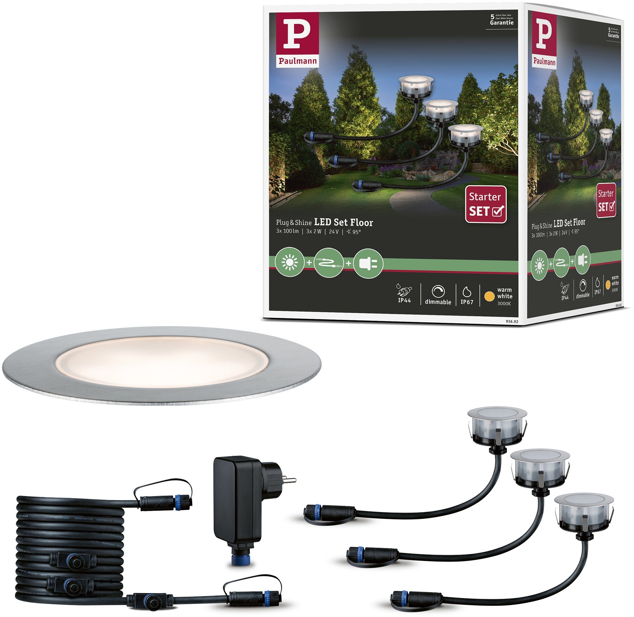 LED Einbauleuchte Plug & Shine