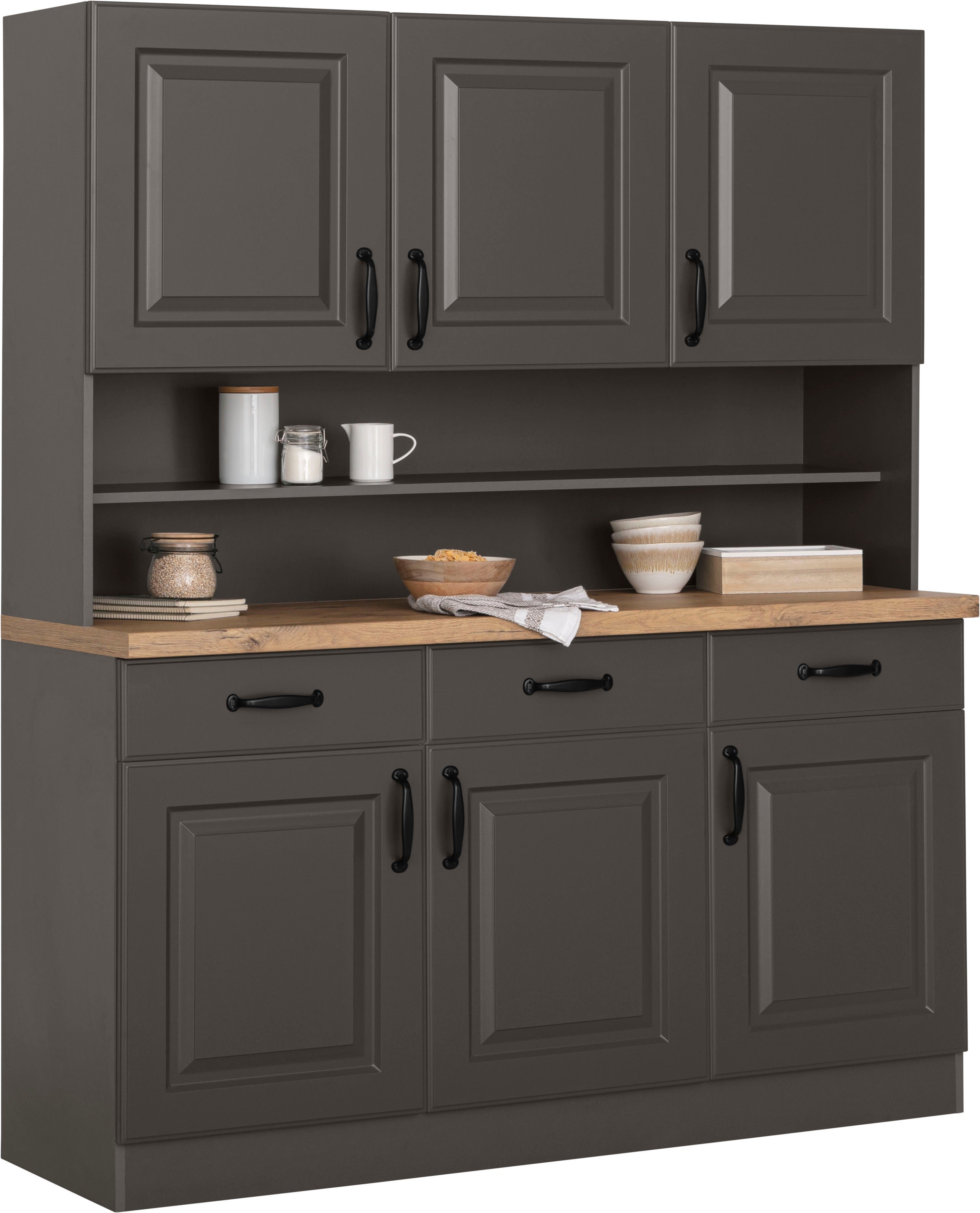 wiho Küchen Küchenbuffet "Erla", 150 cm breit mit Kassettenfront günstig online kaufen