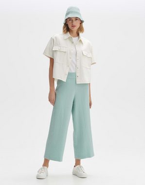 OPUS Culotte Misha breeze lockere Passform Seersucker