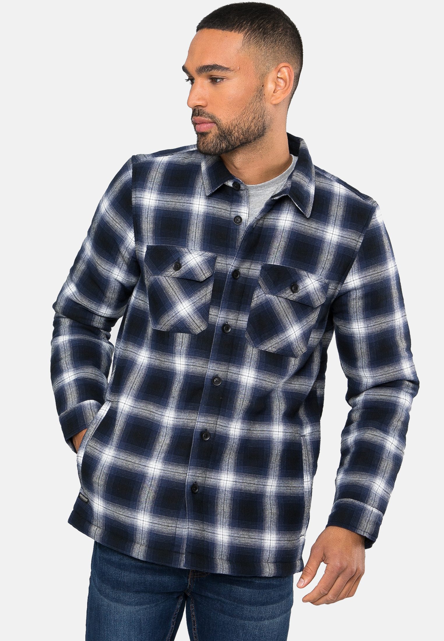 Threadbare Kurzarmhemd mit tollem Karo-Muster günstig online kaufen