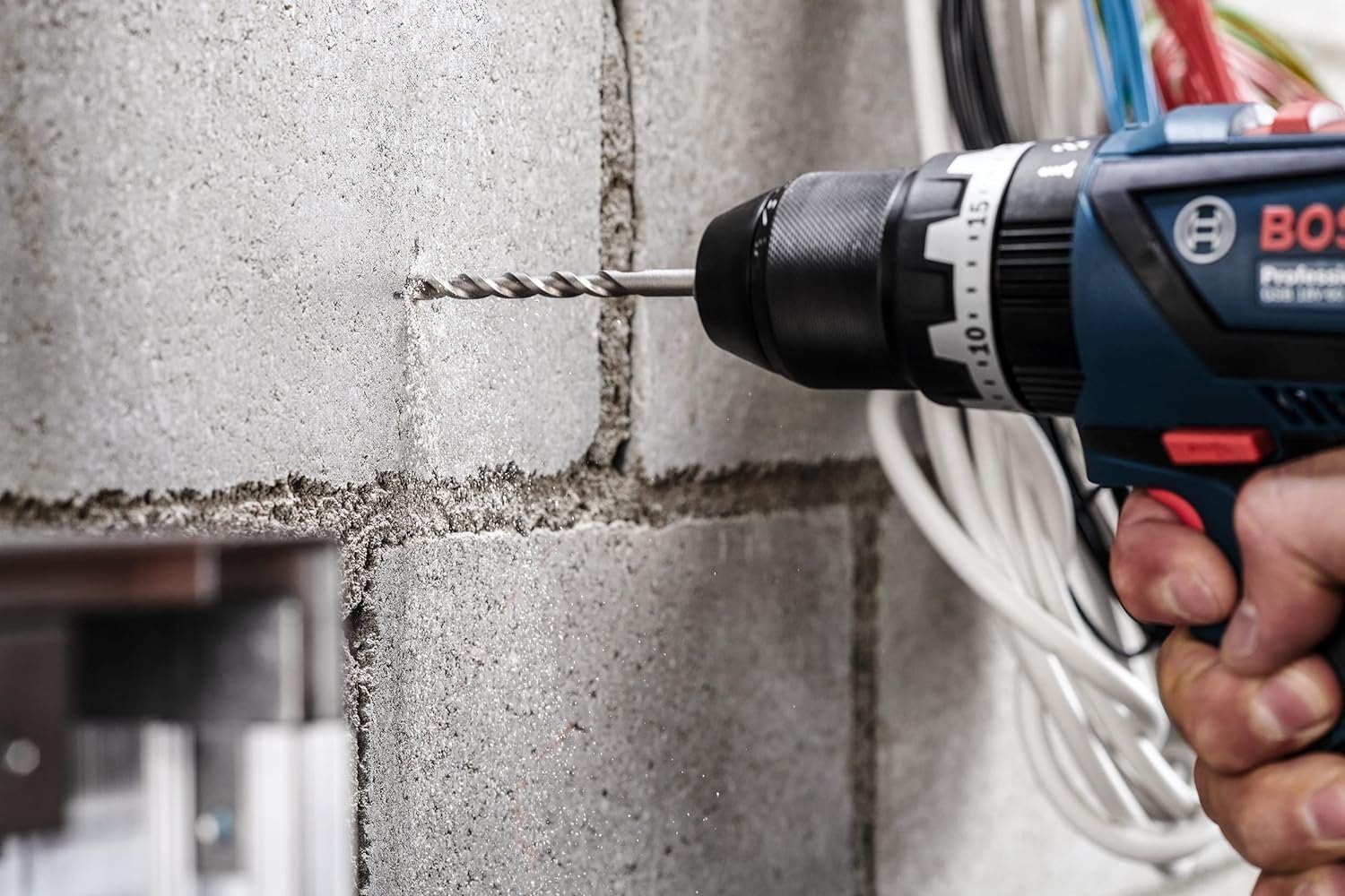 Bosch Professional Betonbohrer CYL-5 Betonbohrer für Beton, Ø 4 x 90 mm, Robust Line