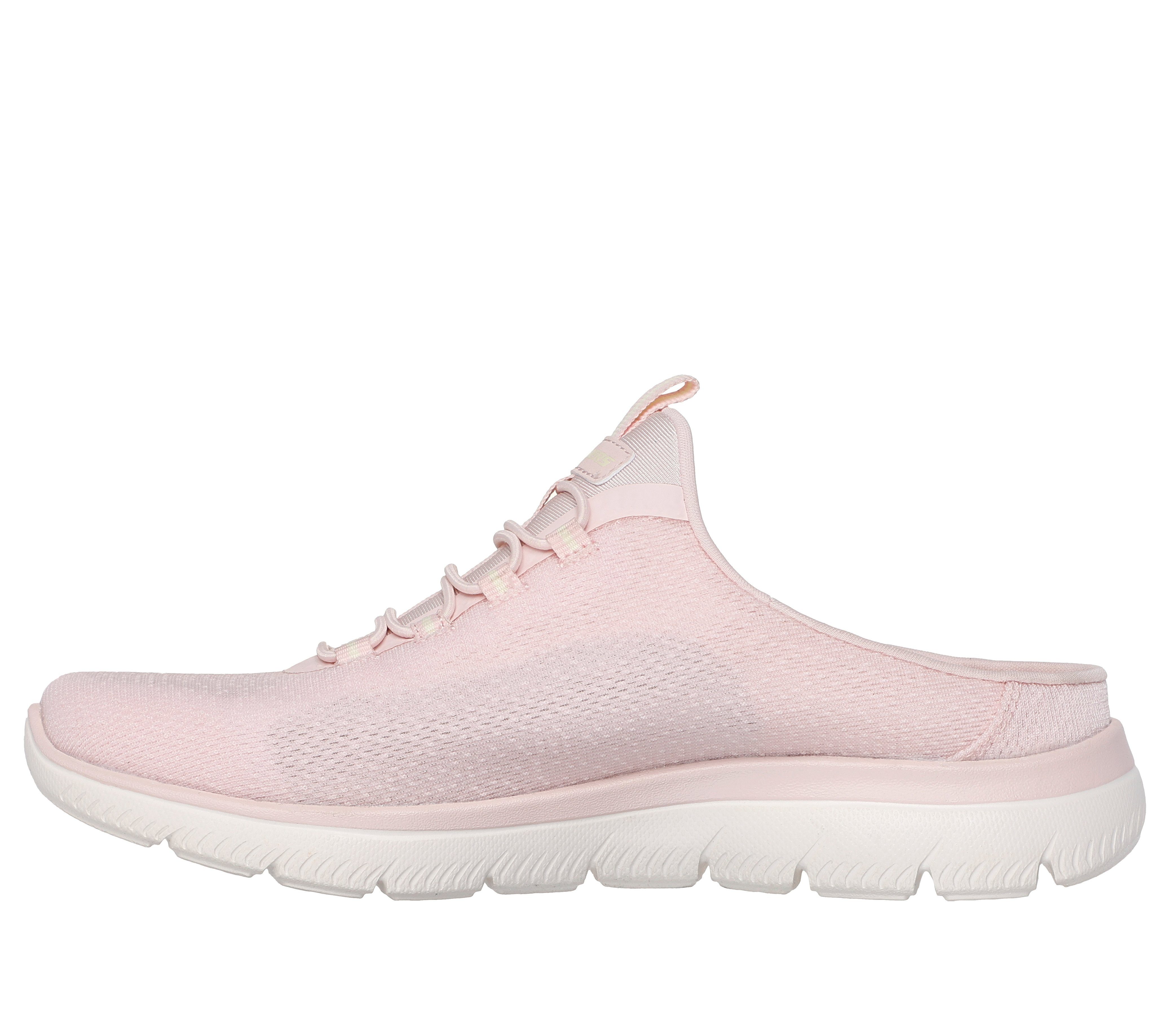 Skechers SUMMITS-SIMPLY SWEET Sabot Freizeitschuh, Sommerschuh, Hausschuh mit weicher Innensohle