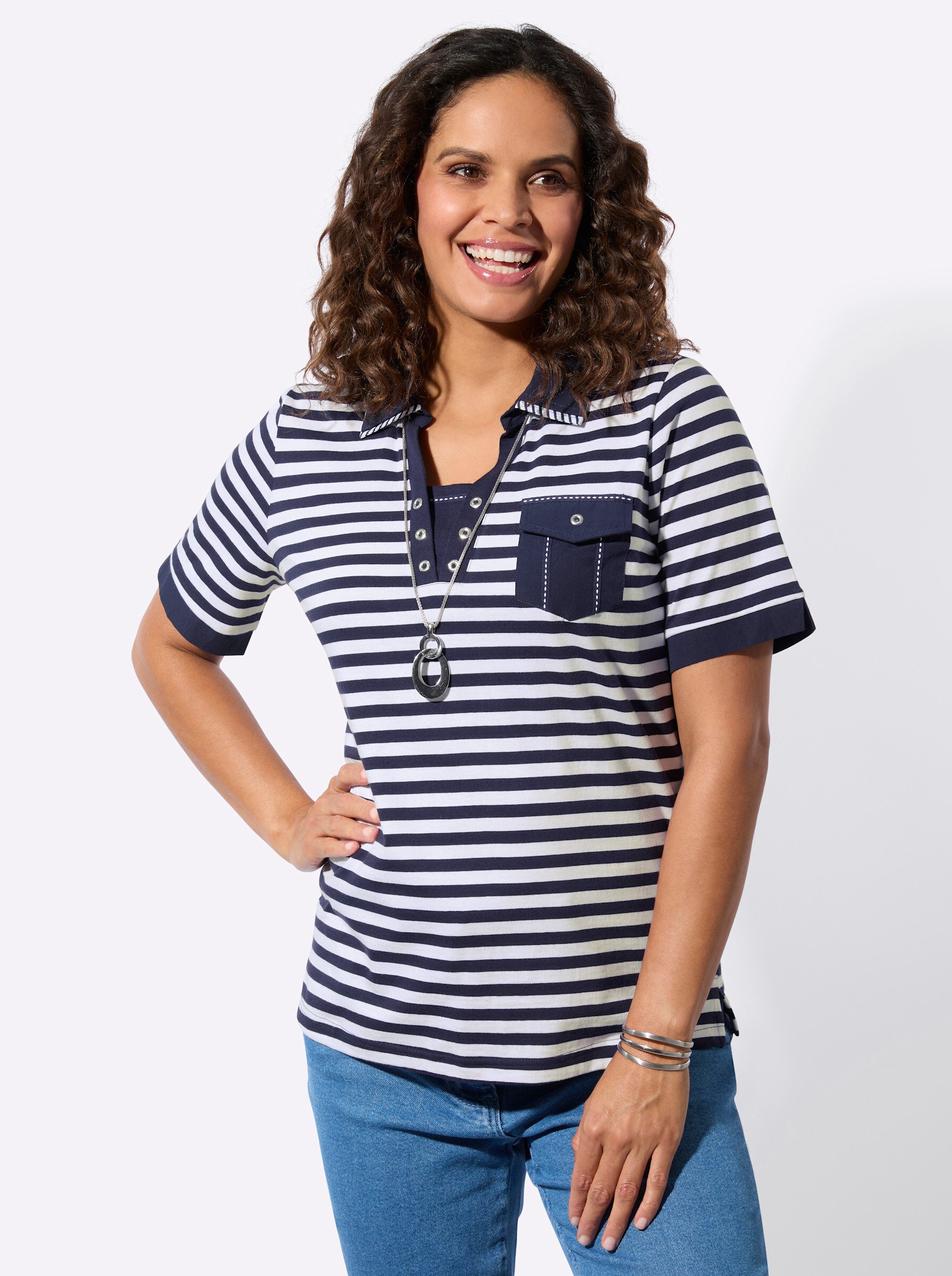 Witt T-Shirt Poloshirt Kurzarm günstig online kaufen
