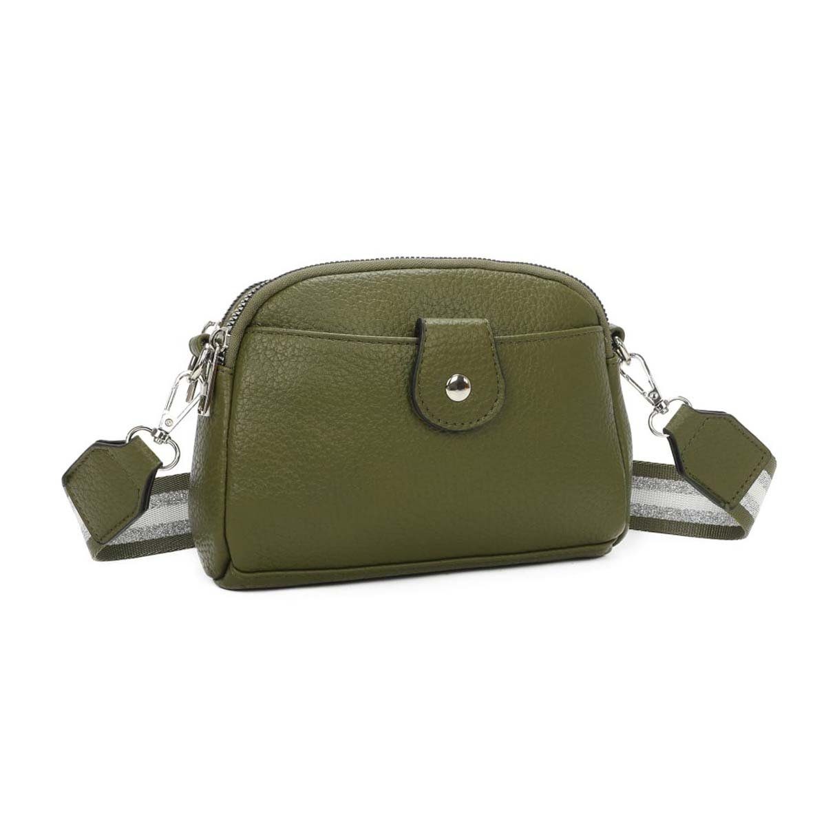 Schultertasche Damen kleine Umhängetasche Crossover Geldbörse CrossBody Handytasche