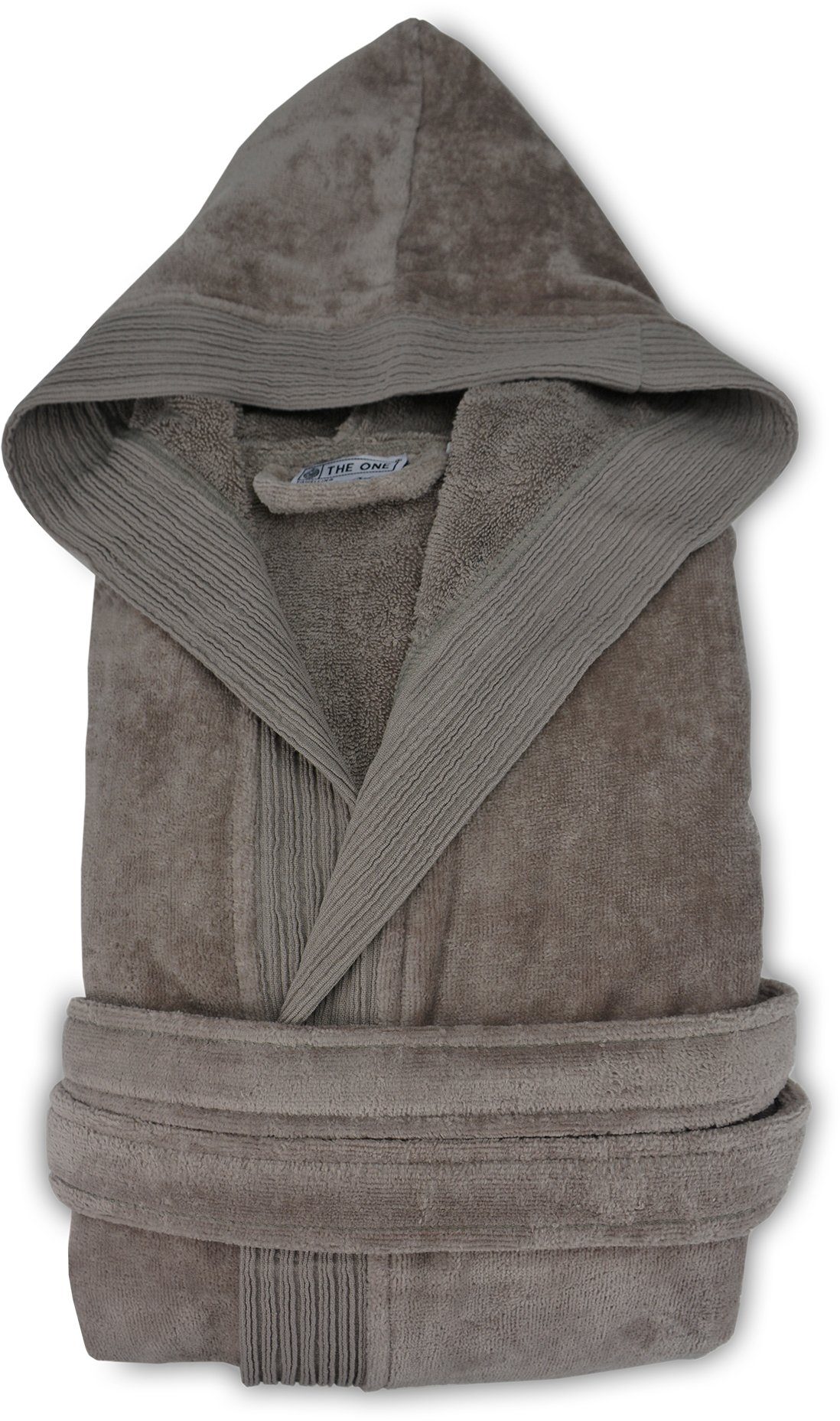 Schnoschi Unisex-Bademantel Bademantel mit Kapuze und Taschen Namaste aus w günstig online kaufen