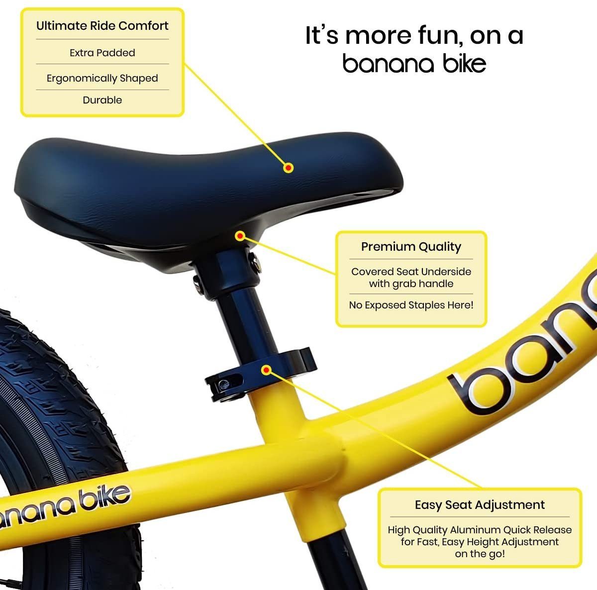 - Dirt-Bike Kleinkinderfahrrad, Banana Leichtes banana Kinderlaufrad 1 Gang GT bike