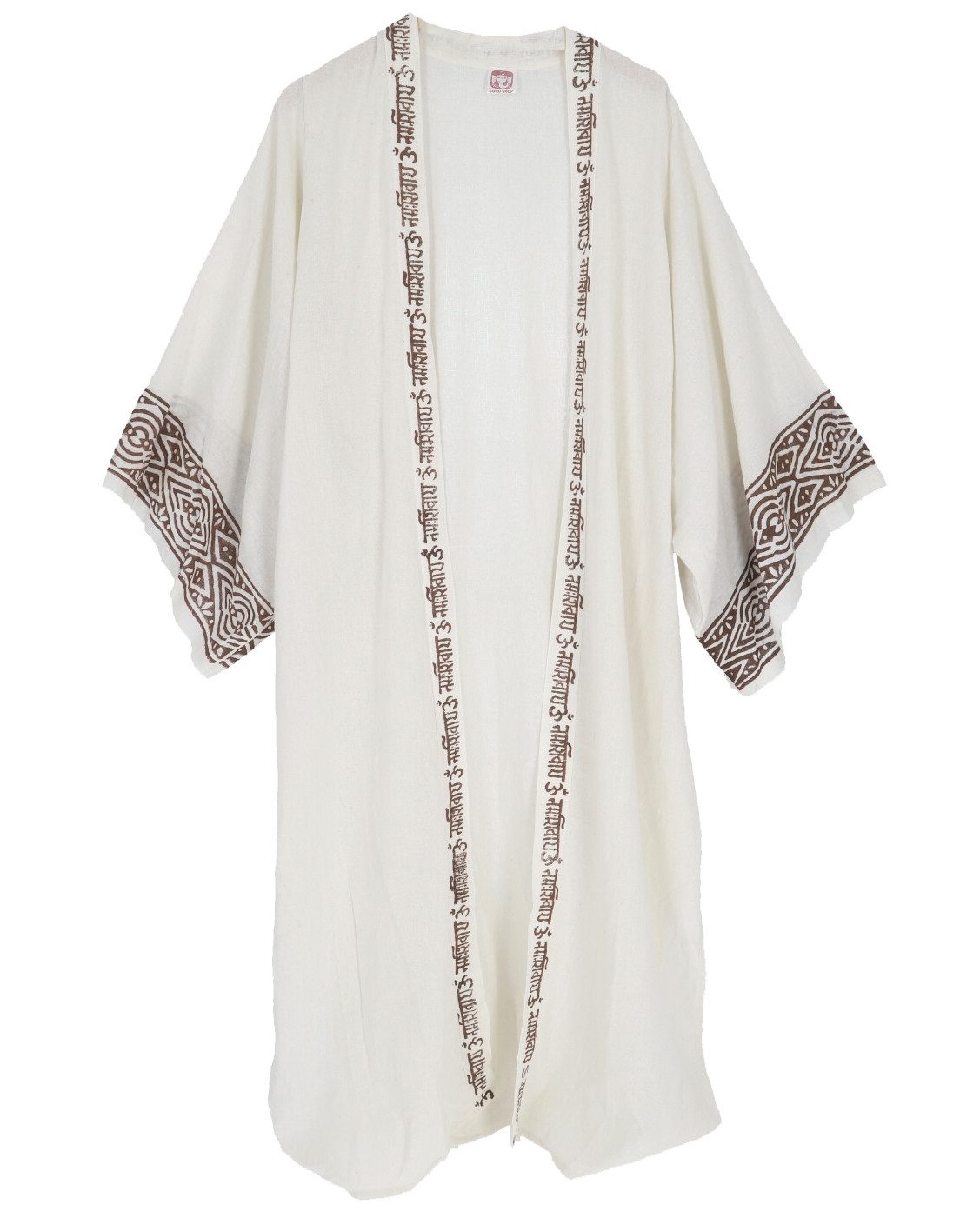 Guru-Shop Kimono Baumwollkimono, Oversize Kimono Mantel,.., alternative Bekleidung – Bild 5 von 5