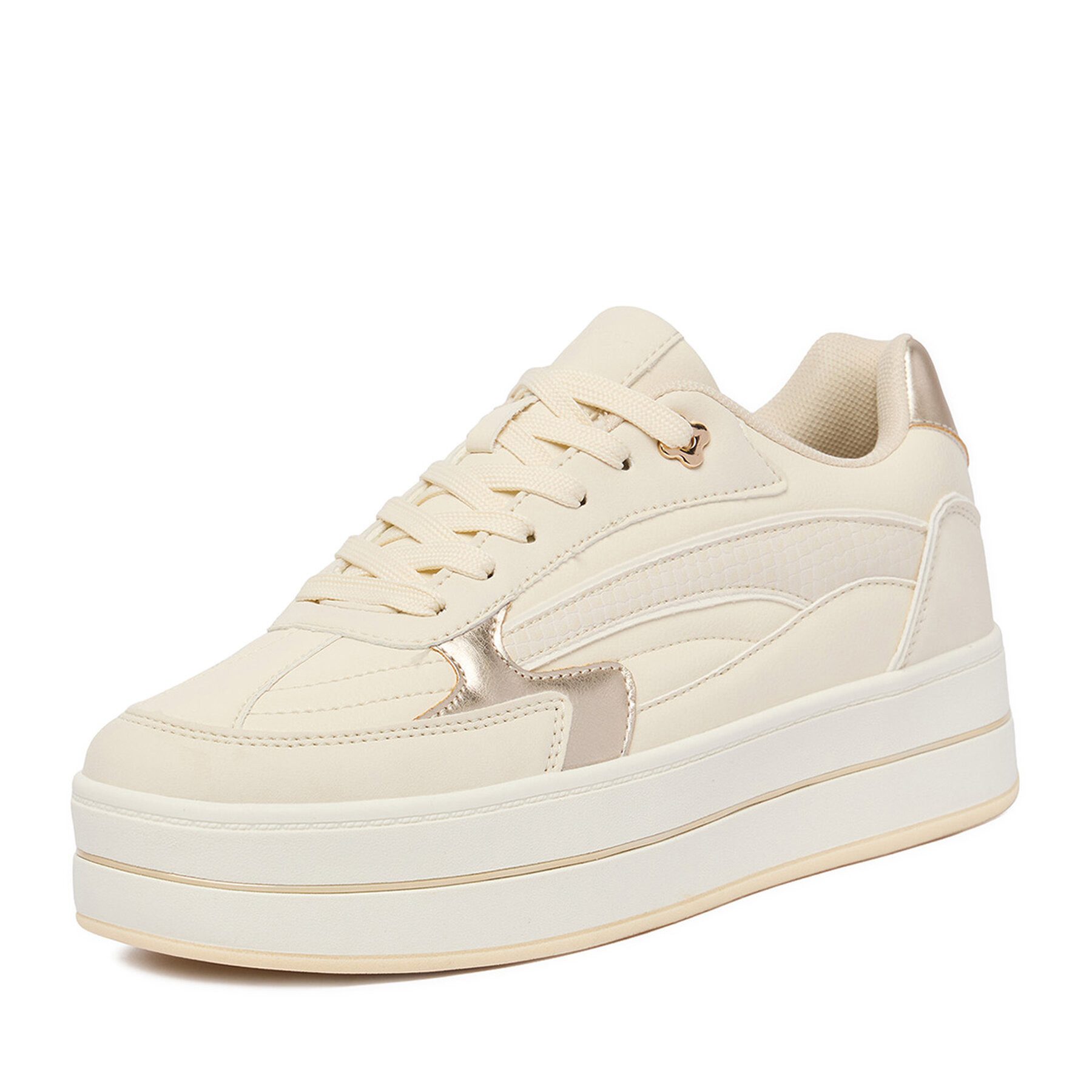 Mexx Mexx Damen-Sneaker Creme Sneaker