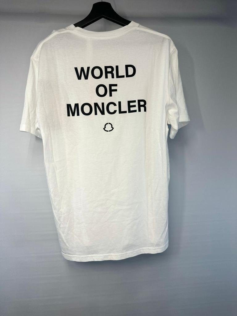 MONCLER Kurzarmshirt World of Moncler T-Shirt Größe S