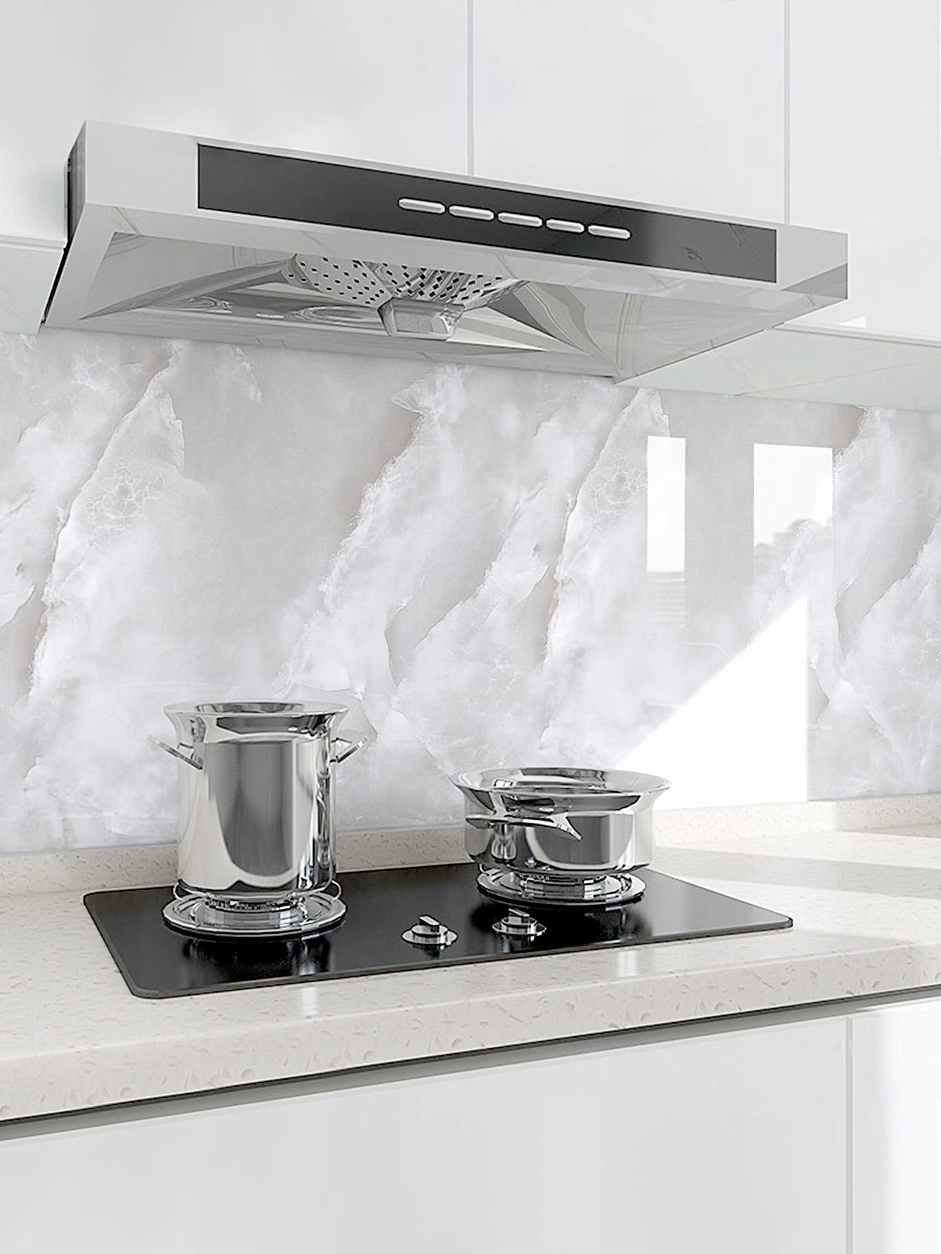 HomeBella Mustertapete Selbstklebende Wandfolie Marmormuster Dekorative Tapete, für Bad, Küche, Wohnzimmer und Möbel