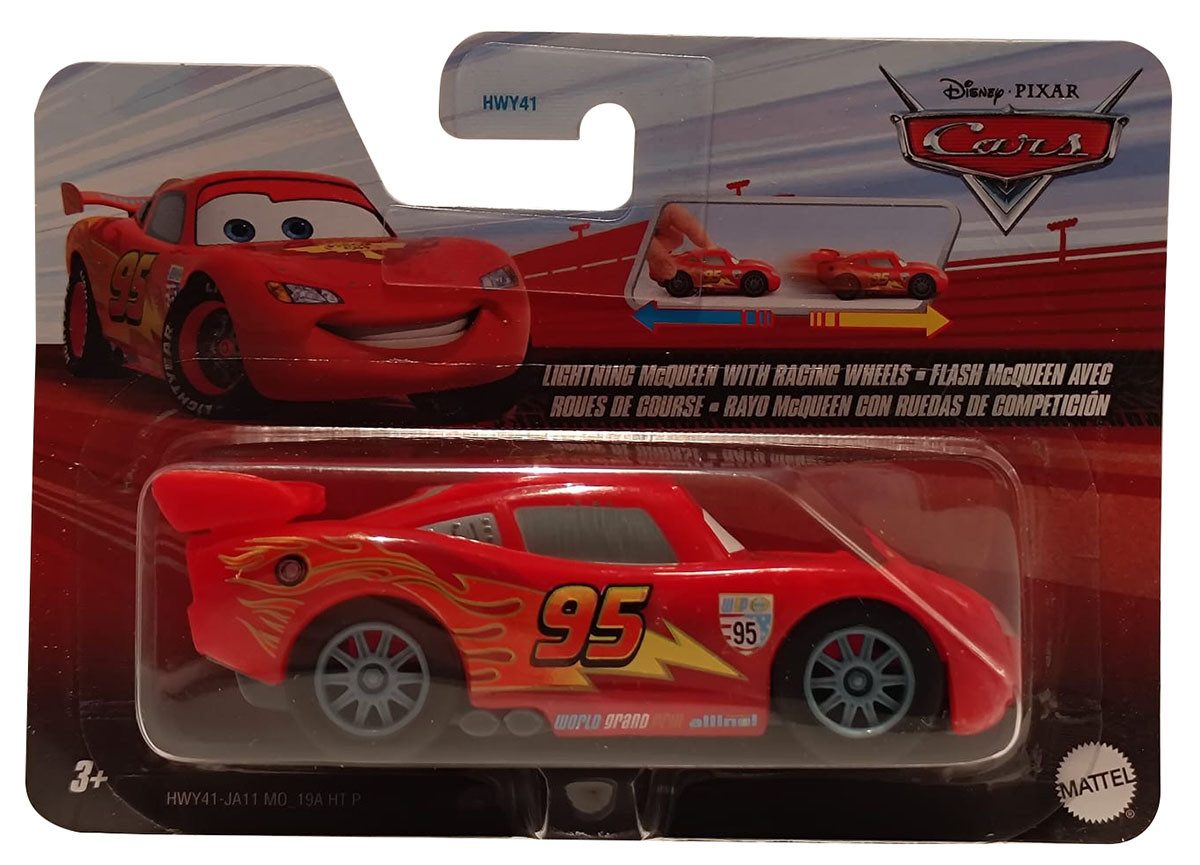 Spielzeug-Auto Disney Cars Pixar Flash Lightning McQueen Spielzeugfahrzeug Pullback