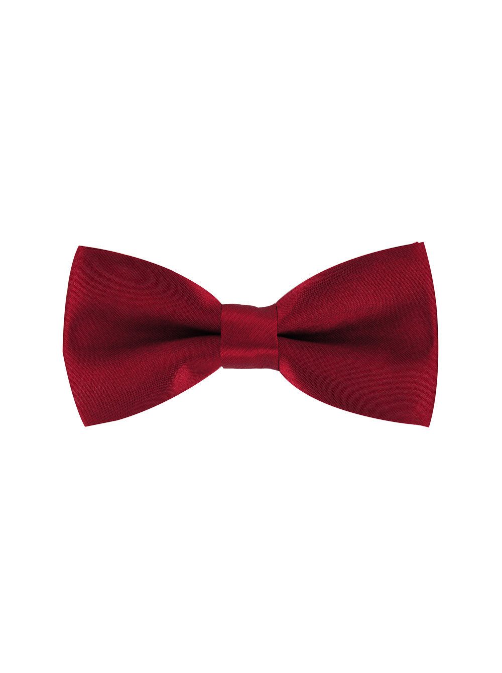 axy Kinderfliege Kinder Jungen Fliege gebunden 10 x 5 cm bereits gebunden, verstellbar, glänzend, Seidenlook