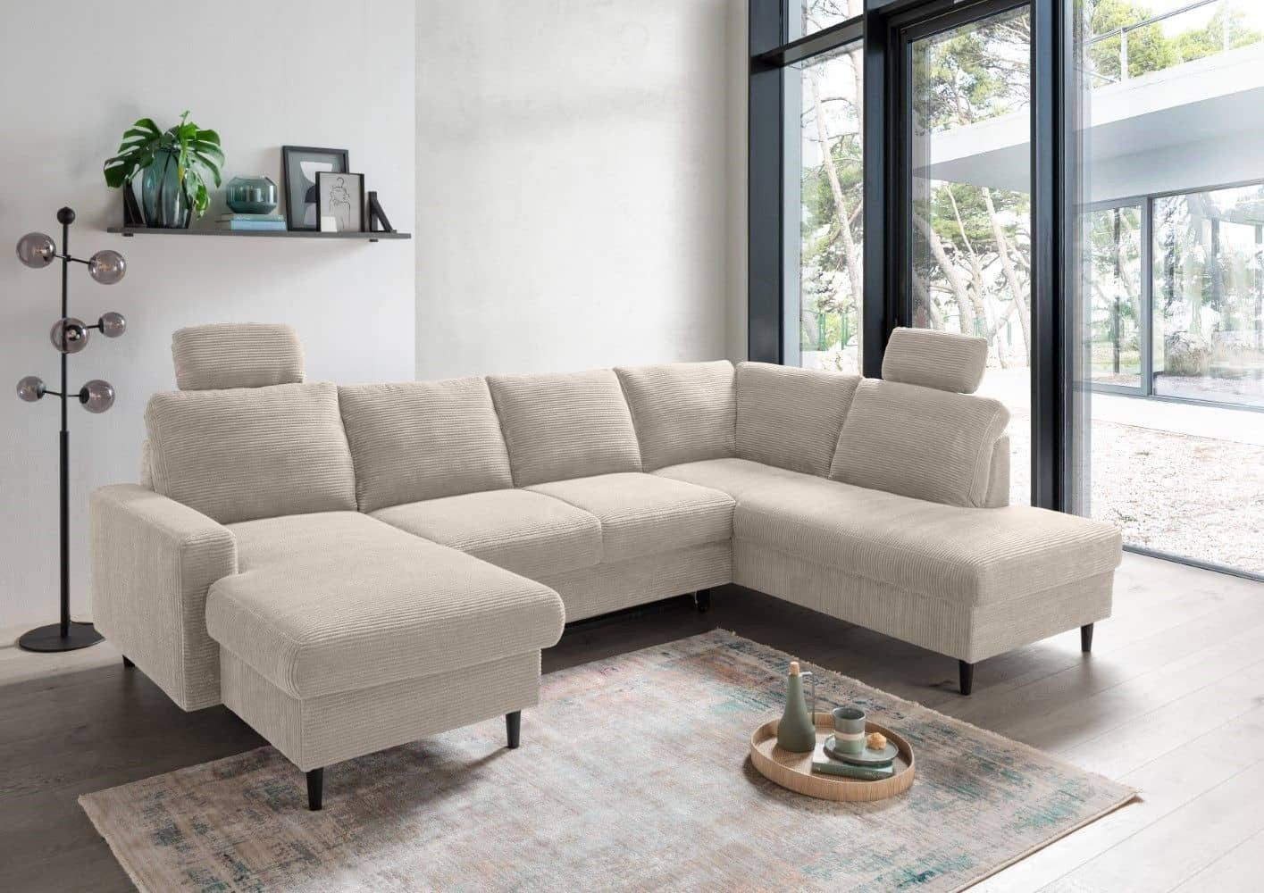 Myhomelando Wohnlandschaft Peso, mit Schlaffunktion