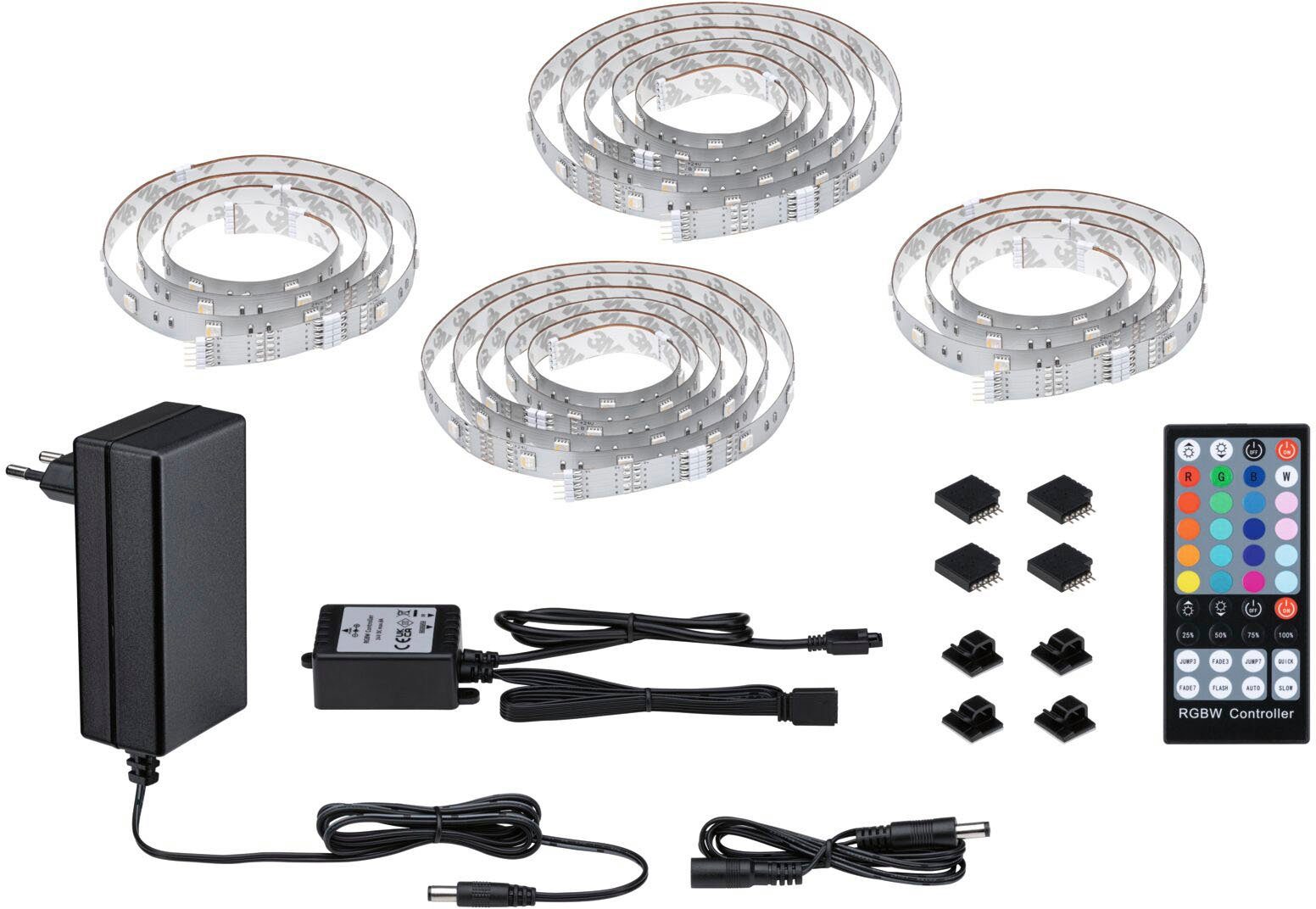 zeigen Sie anmutige Würde Paulmann LED-Streifen MaxLED 230lm/m, Basisset Comfort 5,1m Basisset, Dynamic RGB 230lm/m 25,5W 250 25,5W 1-flammig, Zoll 75 TV