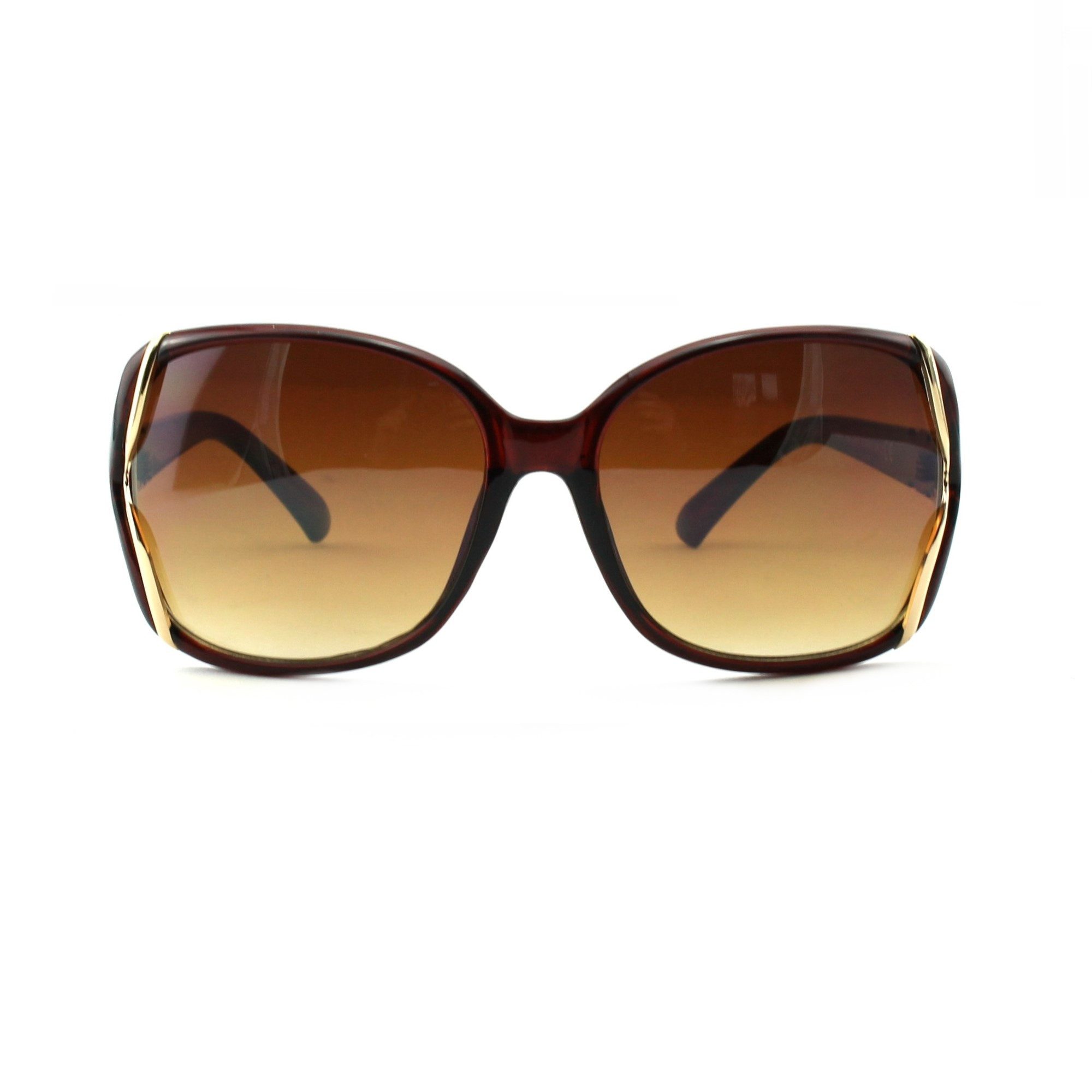 Rennec Sonnenbrille (elegante Damen Brille mit Brillenbeutel) Große Schmett günstig online kaufen