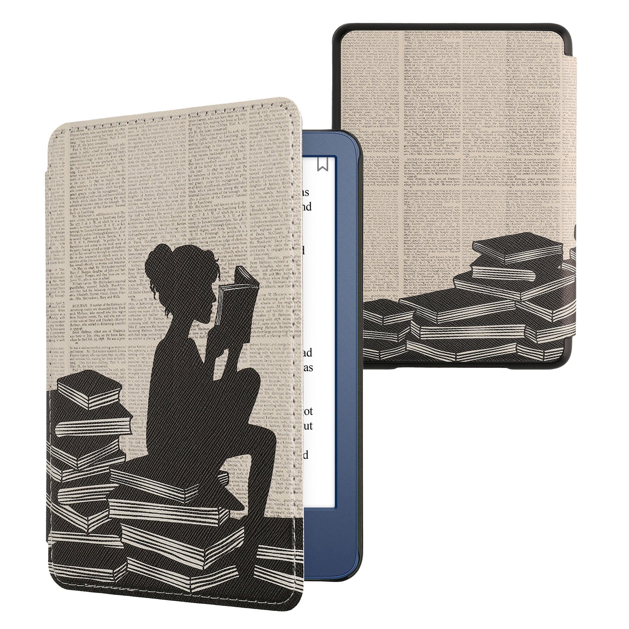 kwmobile E-Reader-Hülle Klapphülle für Amazon Kindle (2022/2024), Hülle eReader