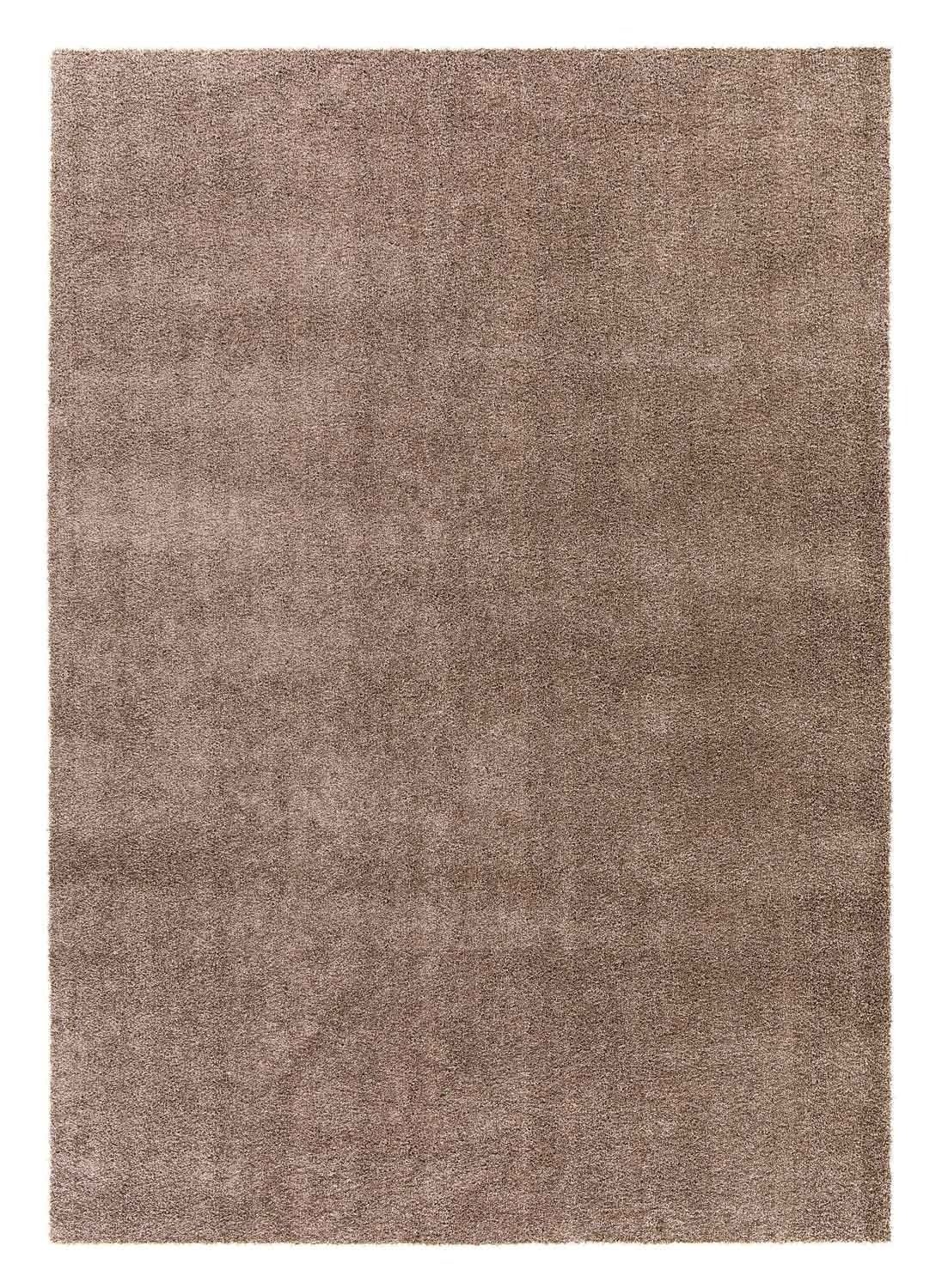 Teppich DOLCE, Braun, 160 x 230 cm, Polypropylen, Uni, Balta Rugs,  rechteckig, Höhe: 12 mm