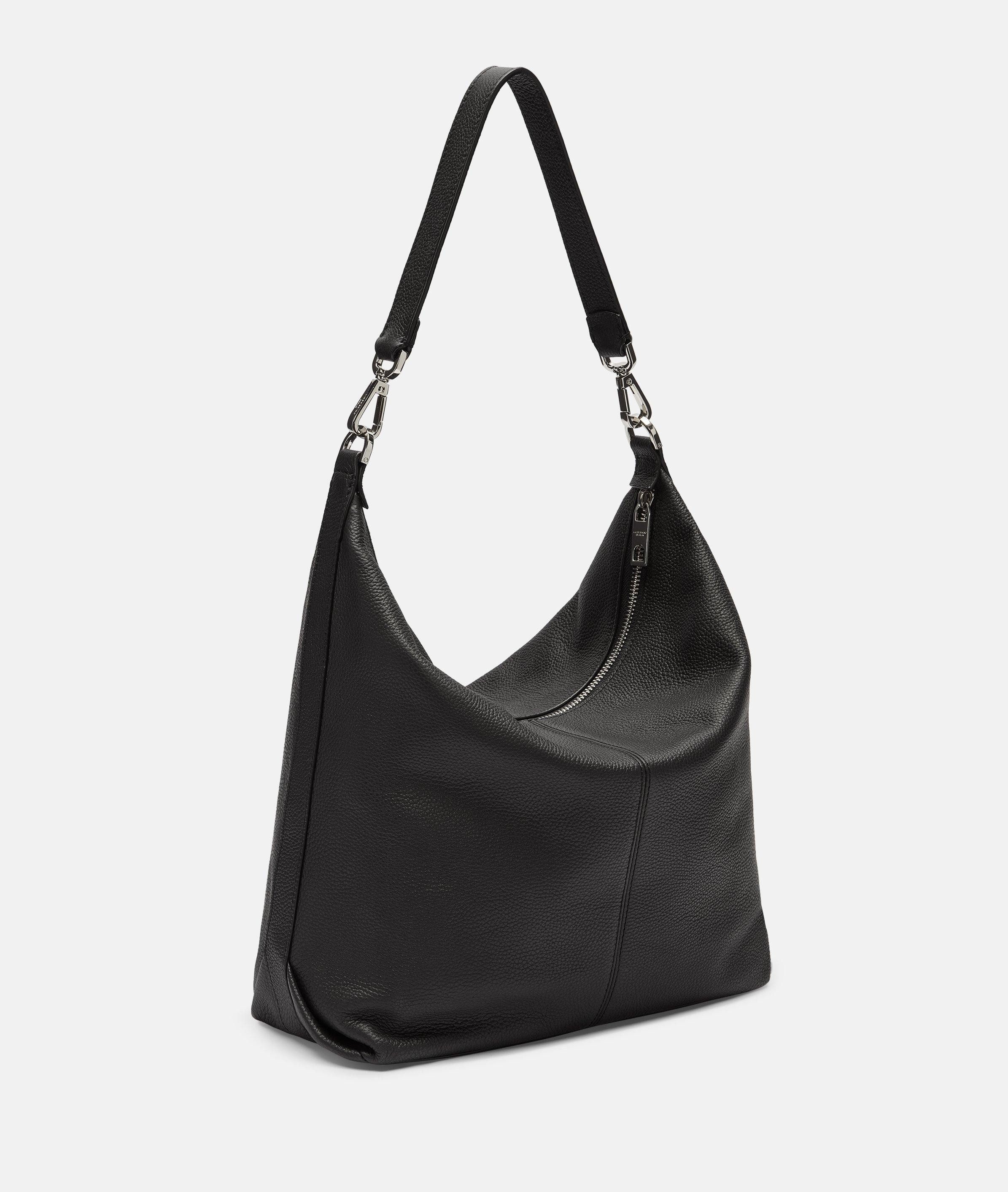 Liebeskind Berlin Schultertasche Hobo, Geräumige Schultertasche aus Leder
