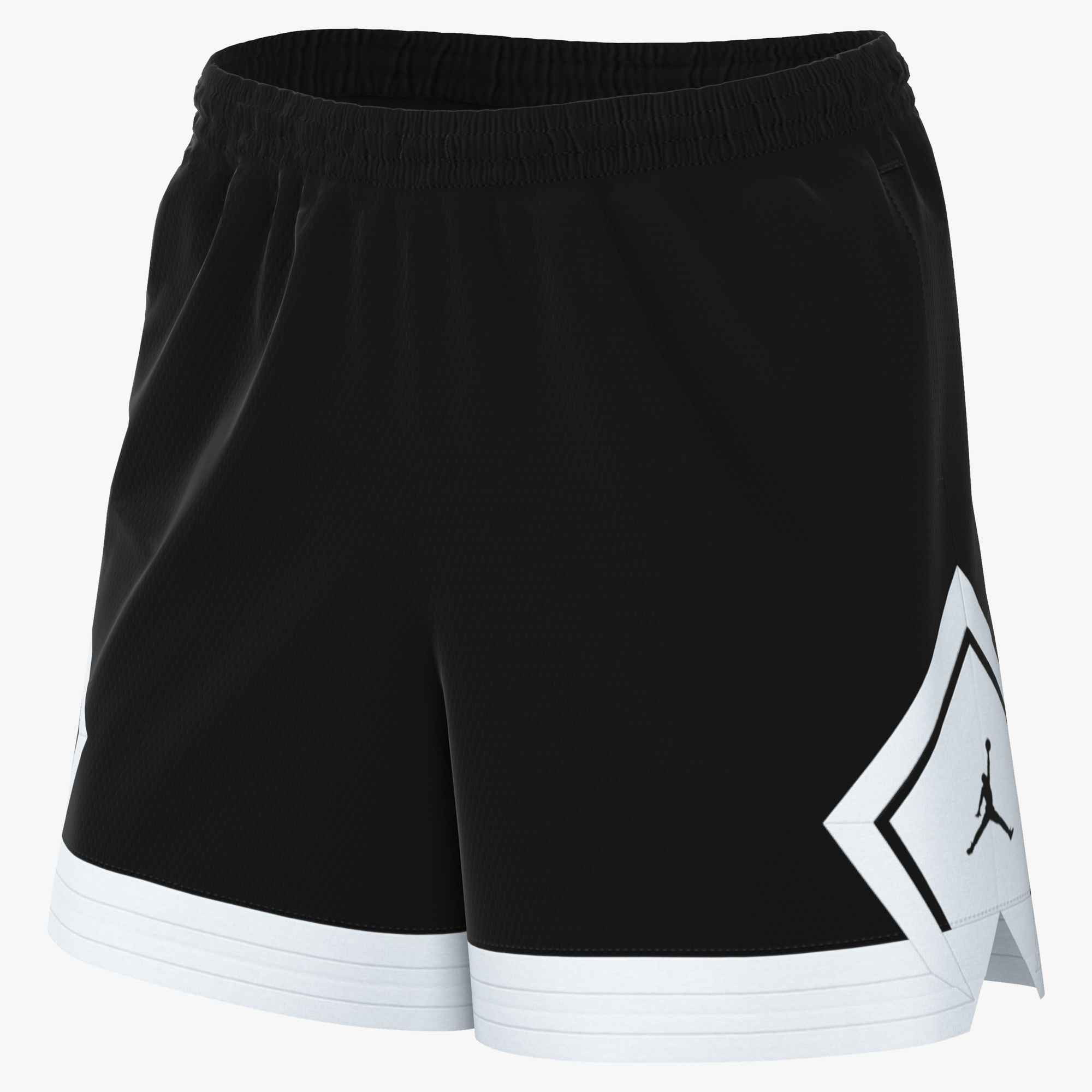 Jordan Trainingsshorts Jordan Sport Women's 4" Diamond Shorts atmungsaktives Mesh, schweißableitende Technologie