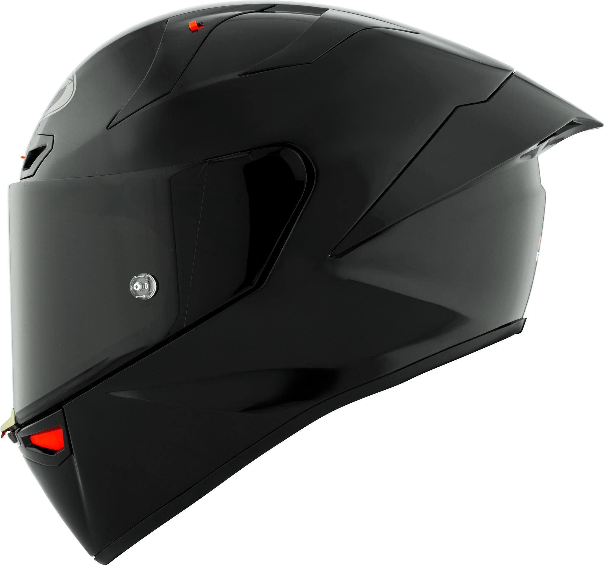 KYT Motorradhelm KX-1 Race GP Plain Helm, Pinlockscheibe enthalten,vorbereitet für Tear-Off