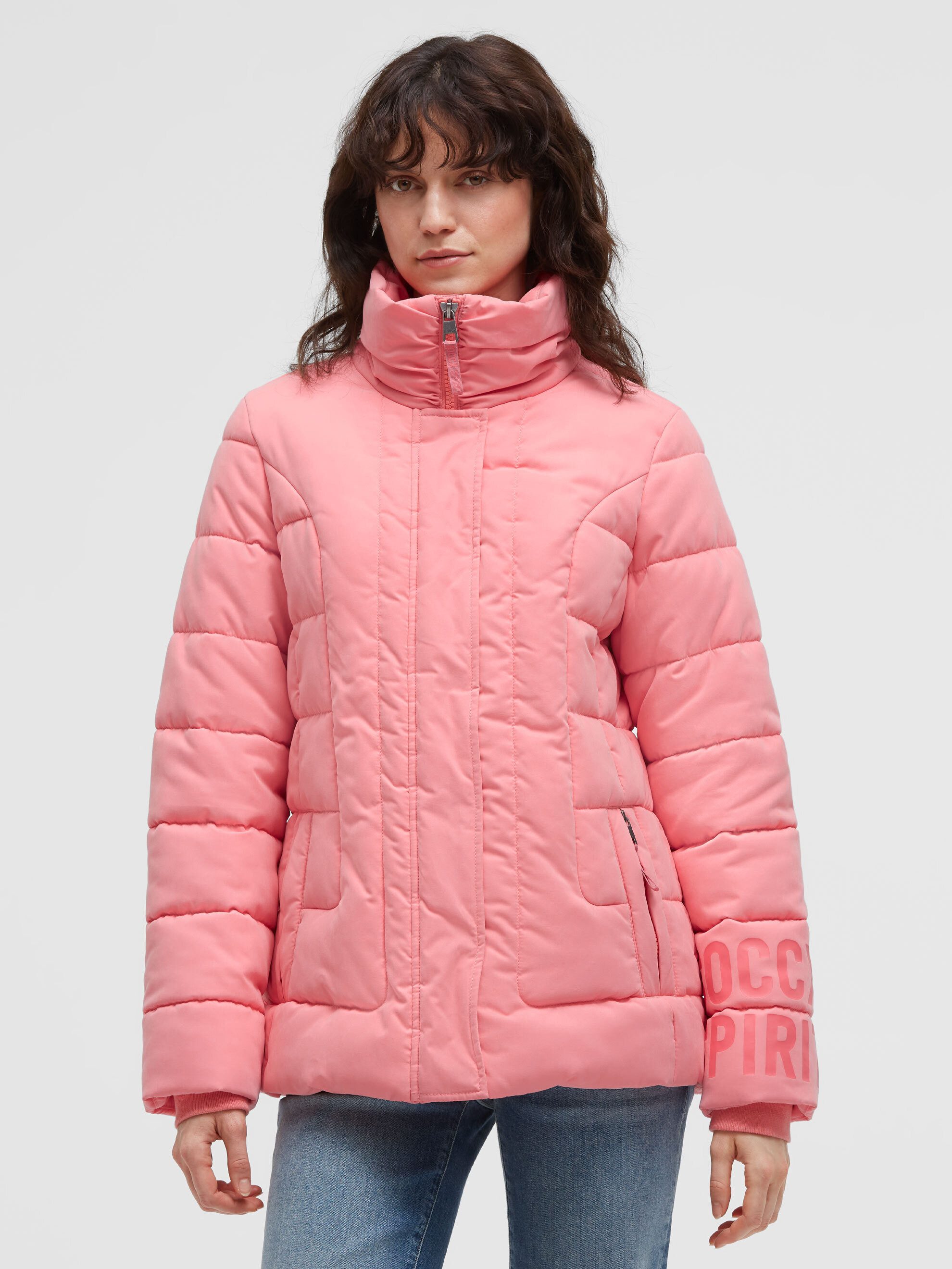 SOCCX Winterjacke mit Reißverschluss an den Einschubtaschen