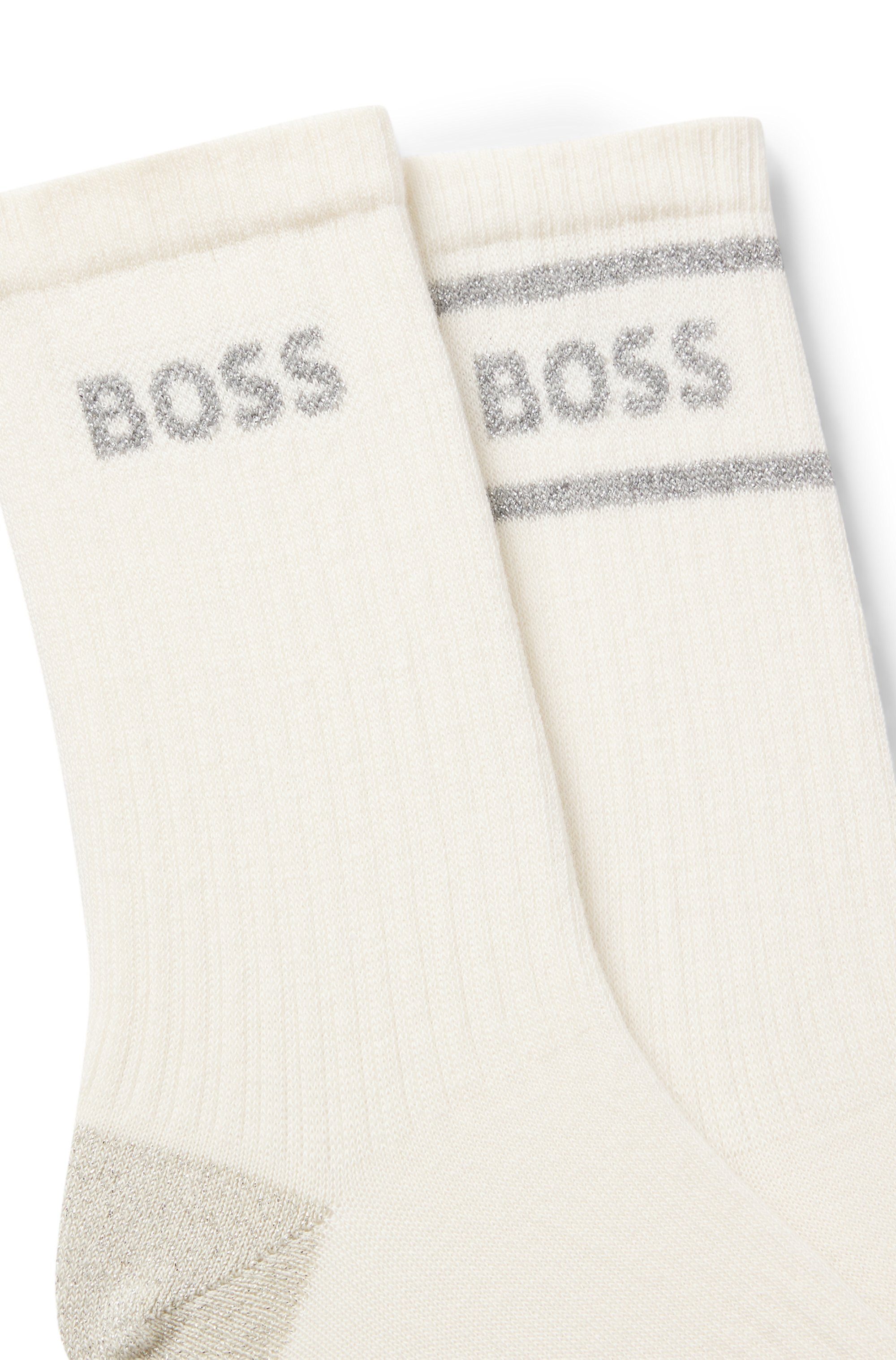 BOSS Socken (2-Paar) sportiv, mit dezentem Locke, Fersen- und Zehenpartie v günstig online kaufen