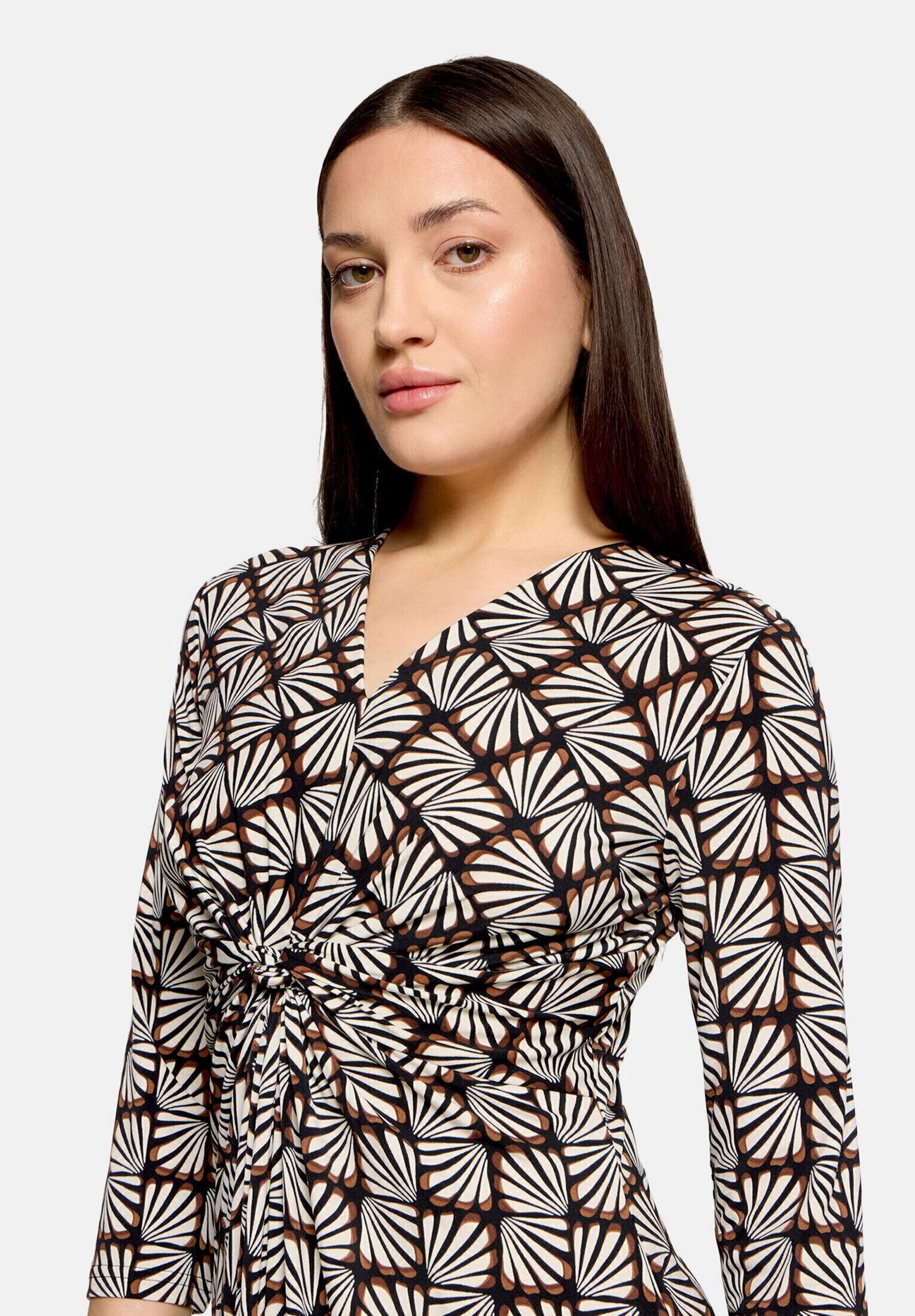 Betty Barclay Midikleid Damen mit Raffung