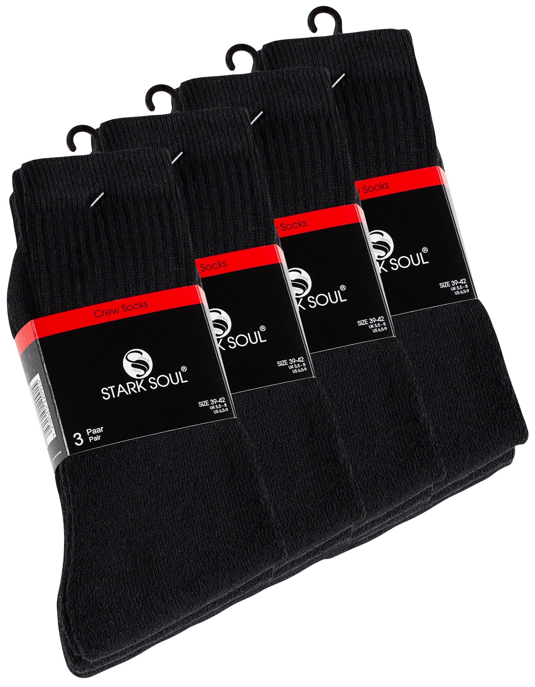 Stark Soul® Socken Frotteesocken (12-Paar) mit extra breitem Rippbund – Bild 4 von 4