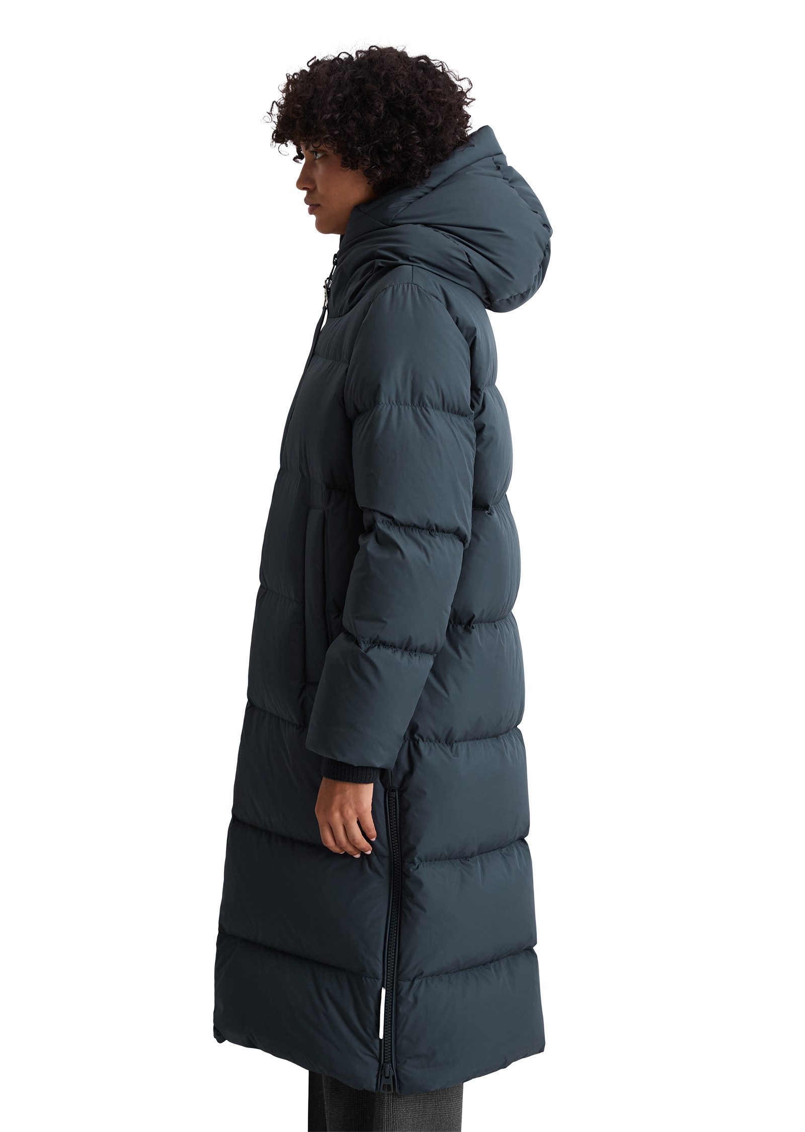 Marc O'Polo Daunenmantel aus recycelten Materialien günstig online kaufen