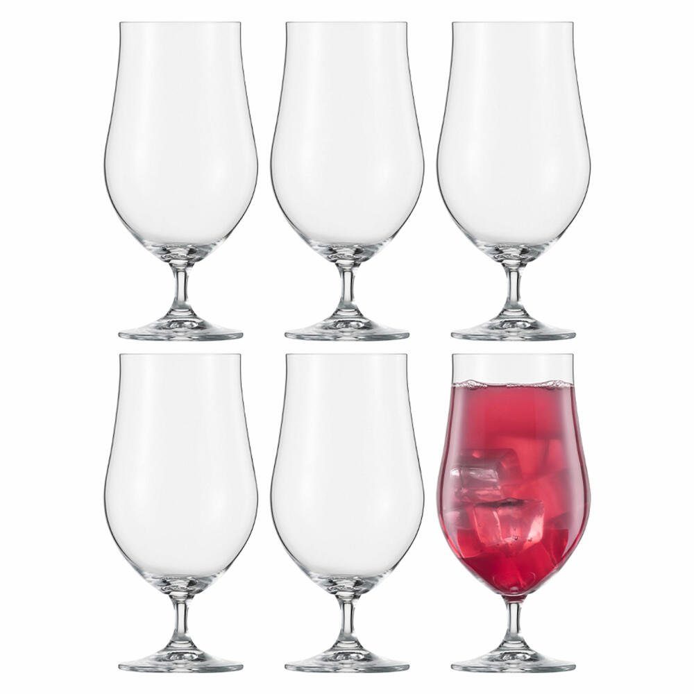 Eisch Germany Longdrinkglas Cocktailglas 6er Set Vinezza 550 ml, 6-tlg., Kristallglas