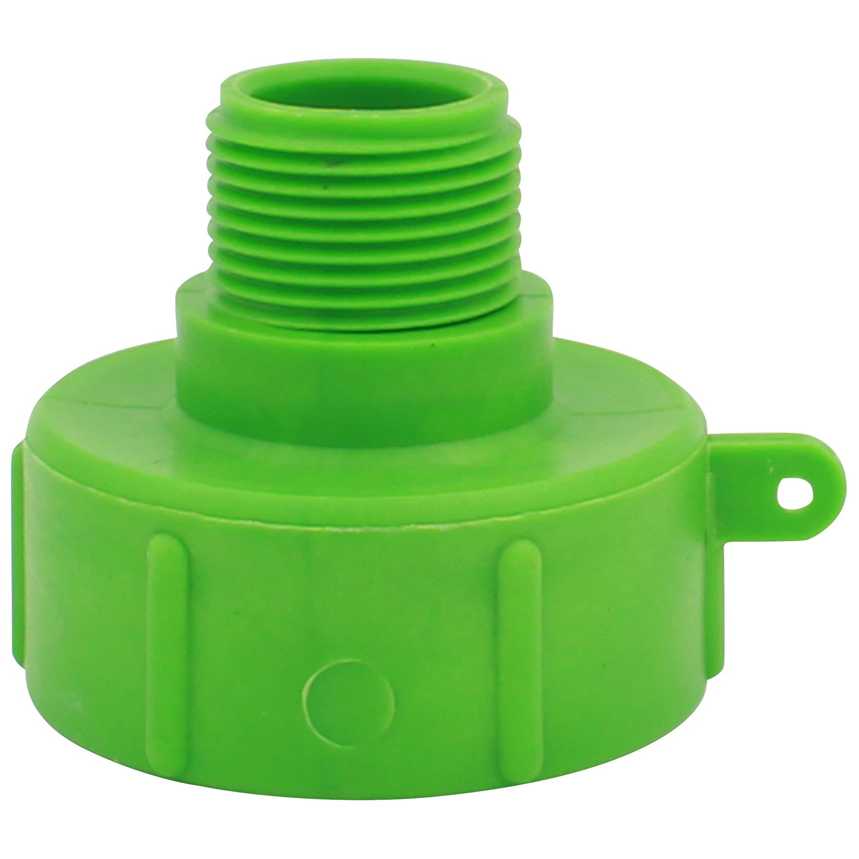 Graf Regentonne IBC Adapter 2 Zoll Grobgewinde auf 1 Zoll Feingewinde