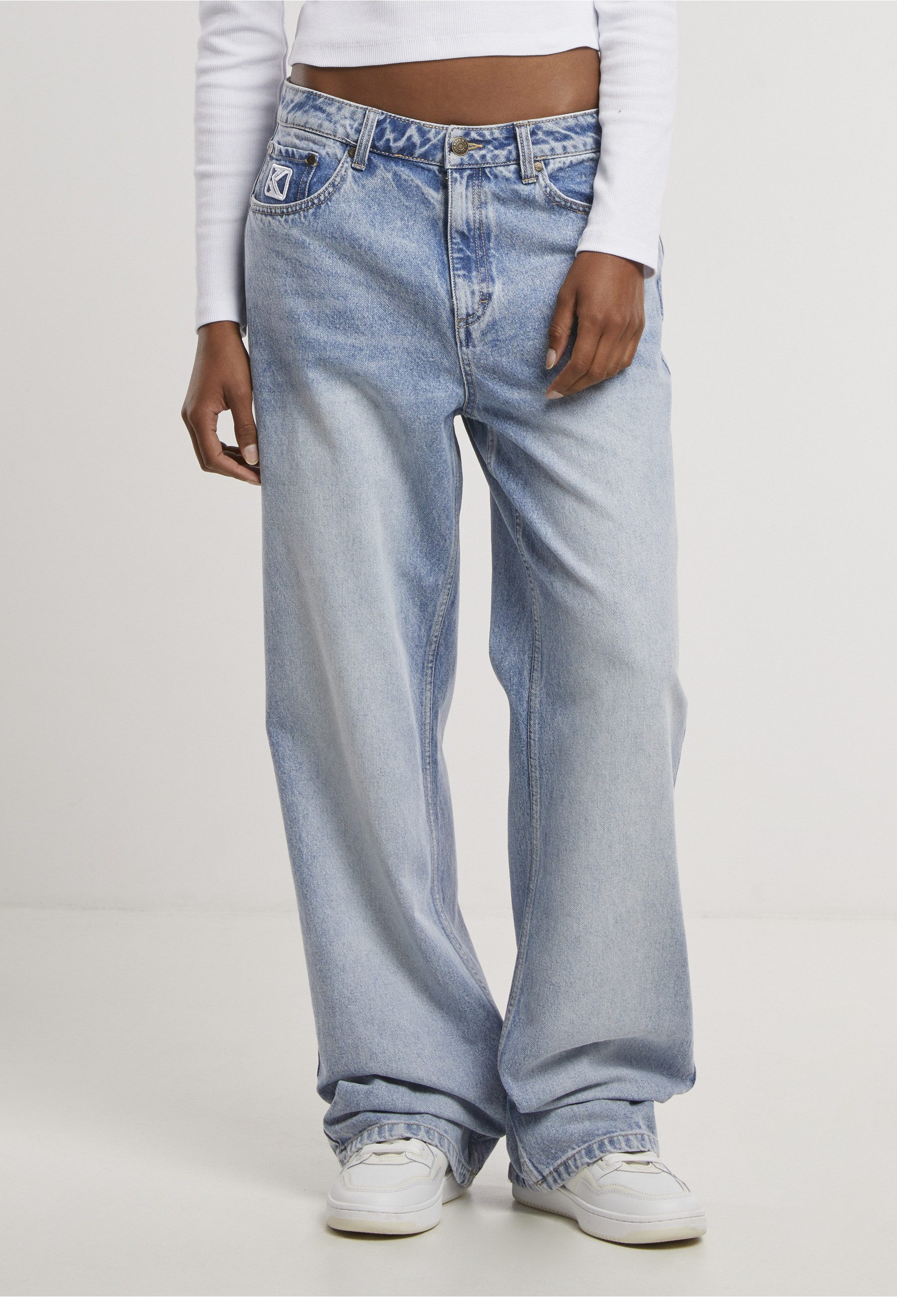 Karl Kani Bequeme Jeans Karl Kani Karl Kani OG Five Pocket Straight Leg Denim vintage