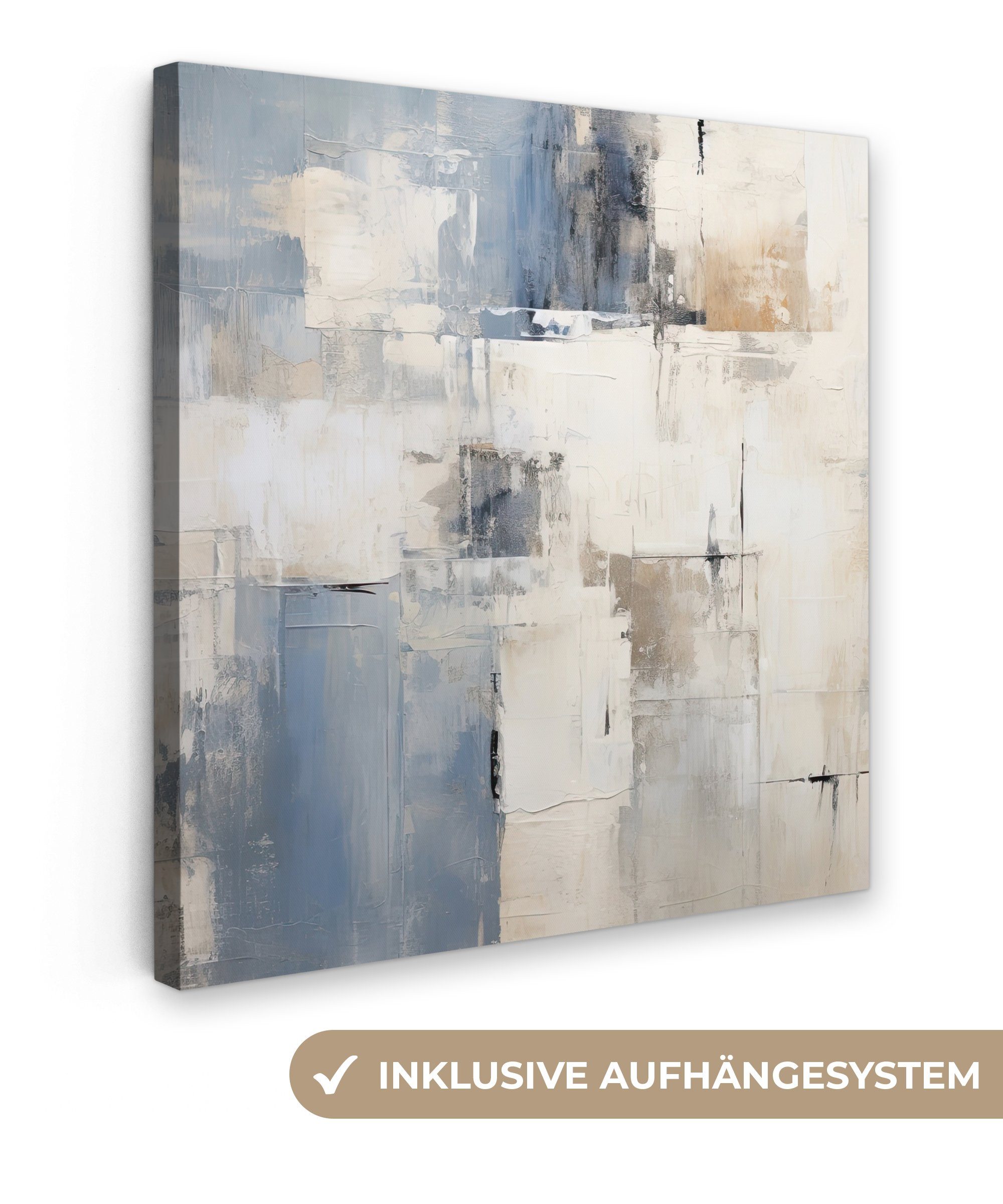 OneMillionCanvasses® Leinwandbild Aquarell - Abstrakt - Kunst, Fotodruck (1 günstig online kaufen