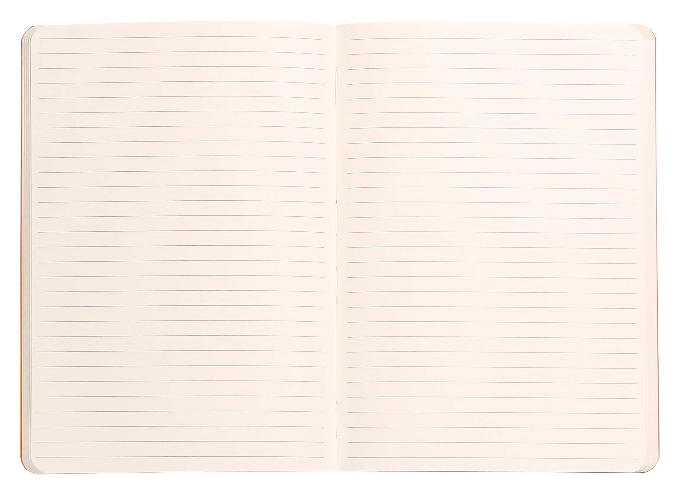 EXACOMPTA Einsteck-Fotoalbum Notizbuch A5 Softcover, 80 Bl elfenbein 90g, liniert, Mohnrot 117413C, Rhodia, Blöcke, Hefte und Notizbücher