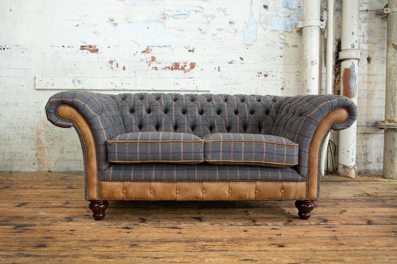 JVmoebel Chesterfield-Sofa, Chesterfield möbel klassische Polster Wohnzimmer Sofa Couch Sitz
