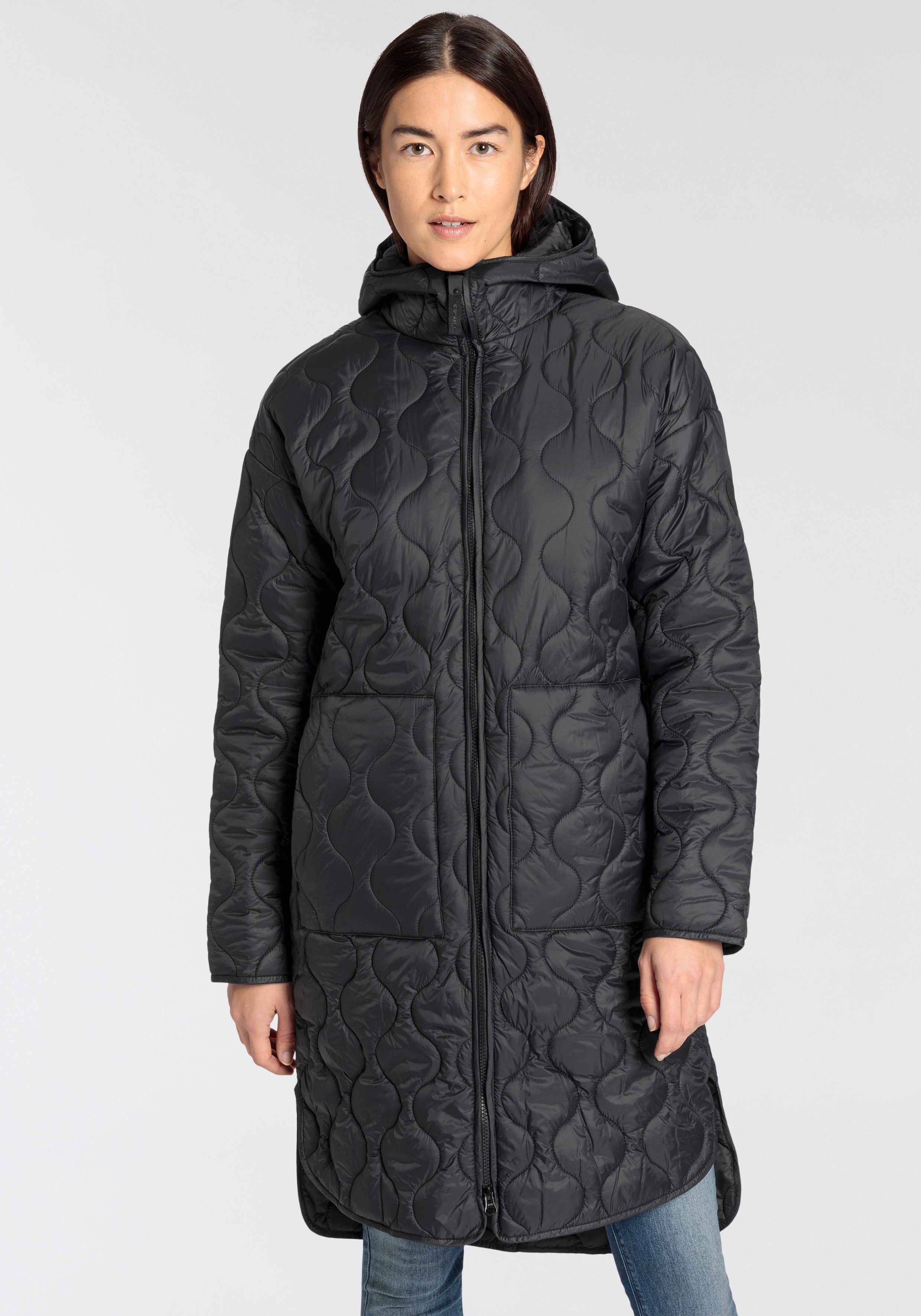 Icepeak Steppmantel AALEA mit Markenpatch am günstig online kaufen