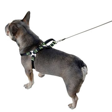 Kerbl Hunde-Halsband Auto-Sicherheitsgeschirr 50-65 cm Schwarz, Nylon