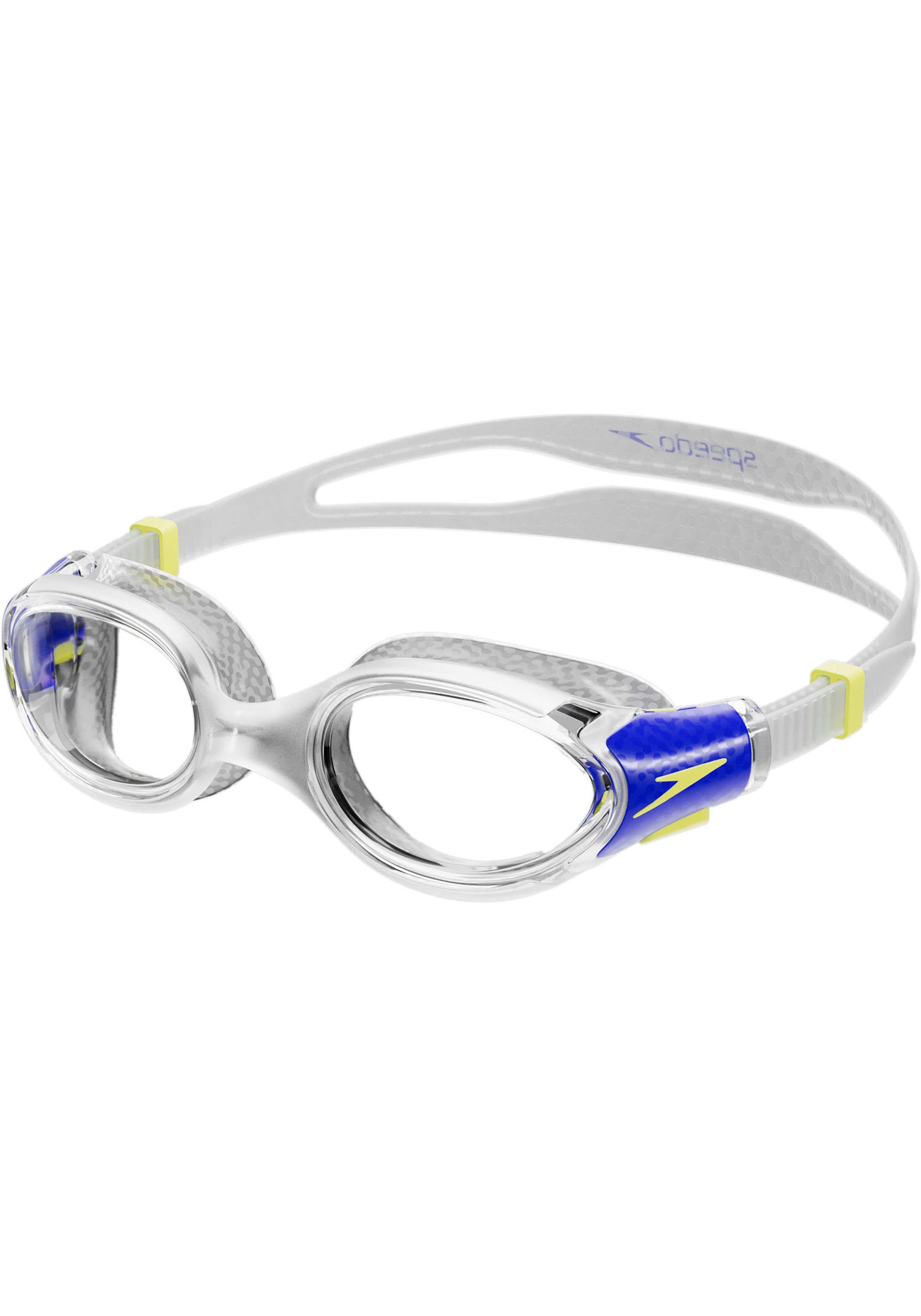 Speedo Schwimmbrille Biofuse 2.0 Junior, Breites optisches Profil, für Junioren von 6-12 Jahren